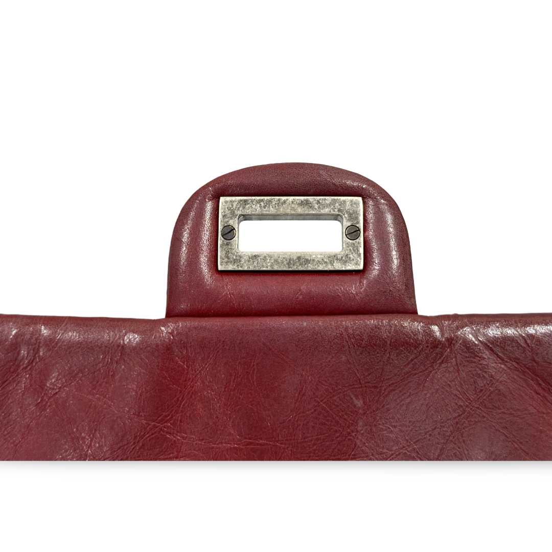 Chanel Quilted Aged Calfskin 226 Reissue 2.55 Flap Bag Red