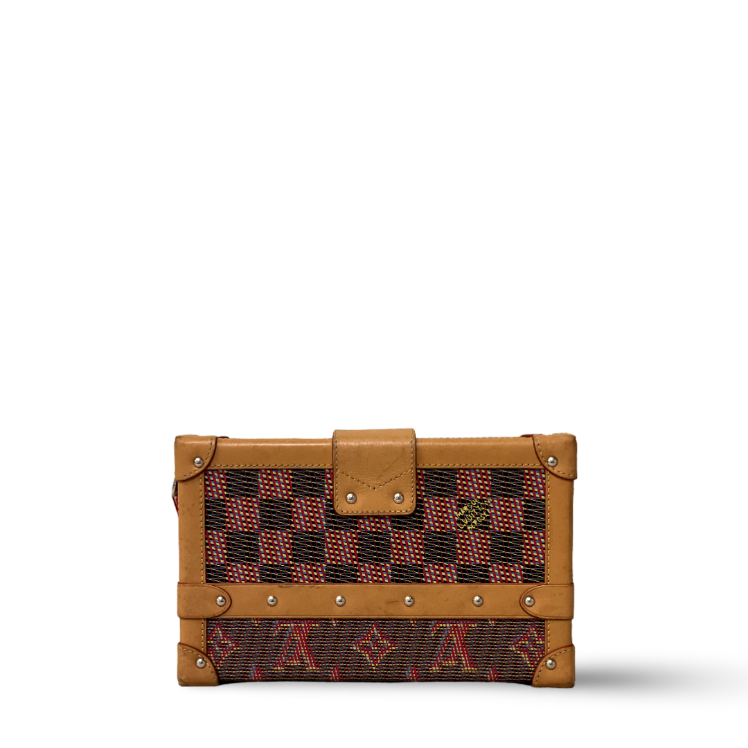 Louis Vuitton Monogram Pop Petite Malle Beige Pink Box
