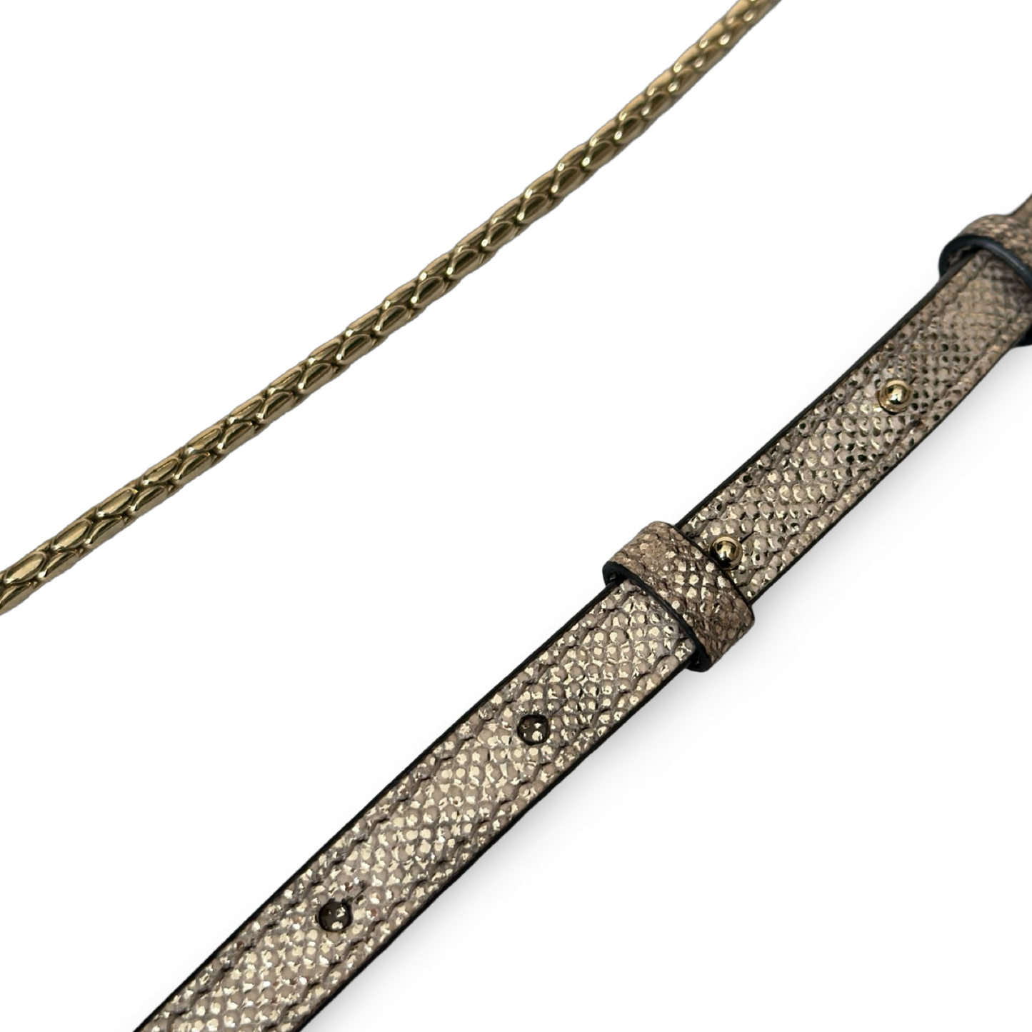 Bvlgari Snake Skin Serpenti Forever Crossbody - GHW / Bronze