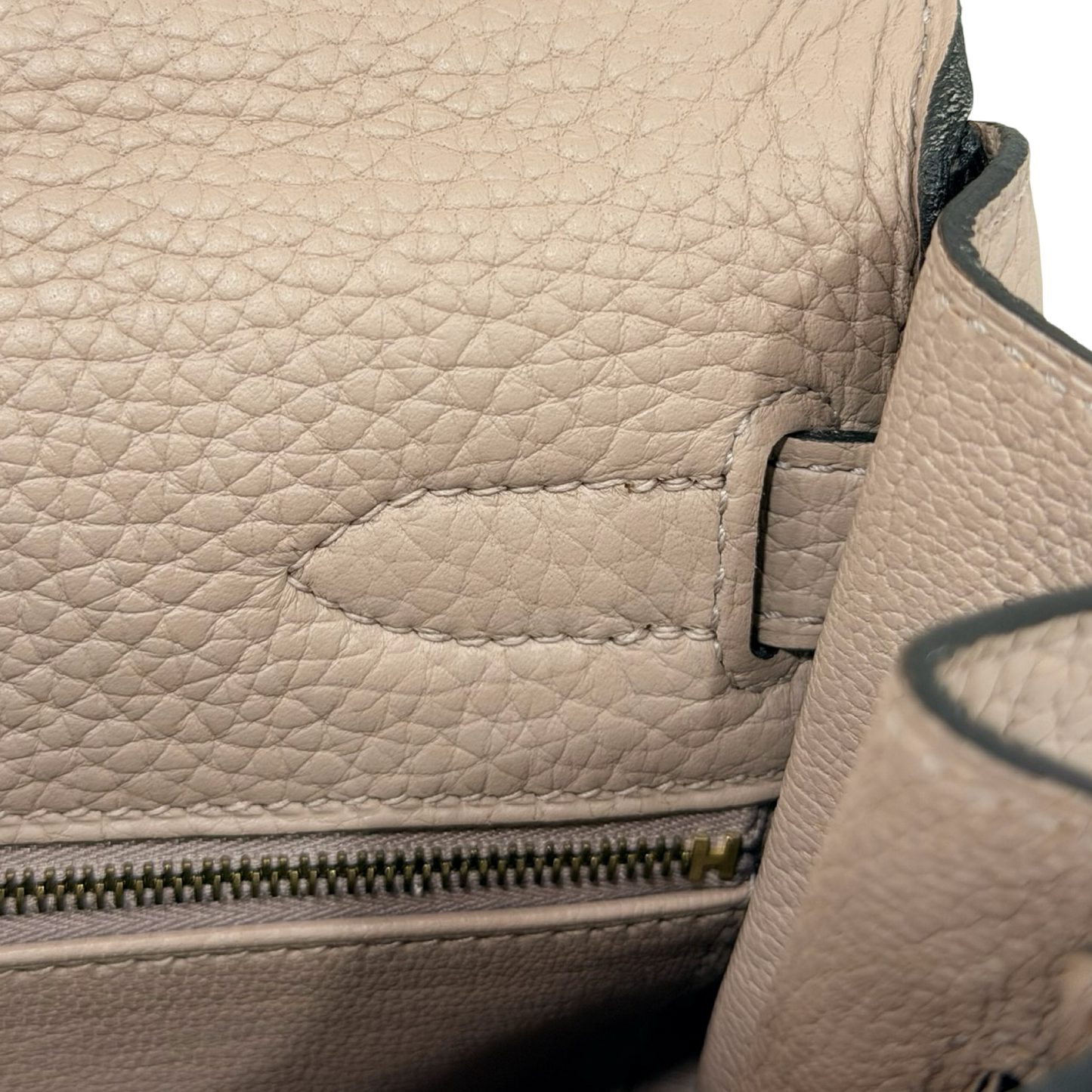 Hermes Togo Kelly 32 -  GHW / Glycine