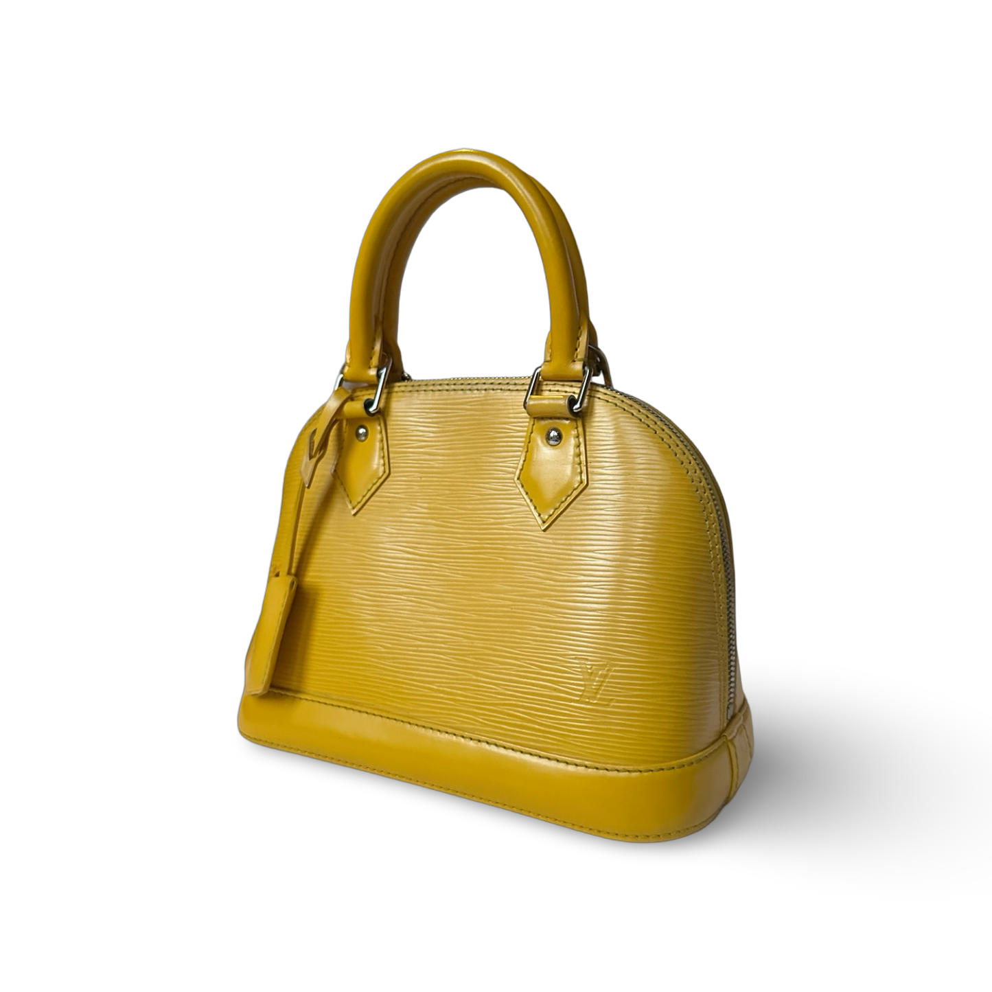 Louis Vuitton Epi Alma BB Bag - SHW / Yellow