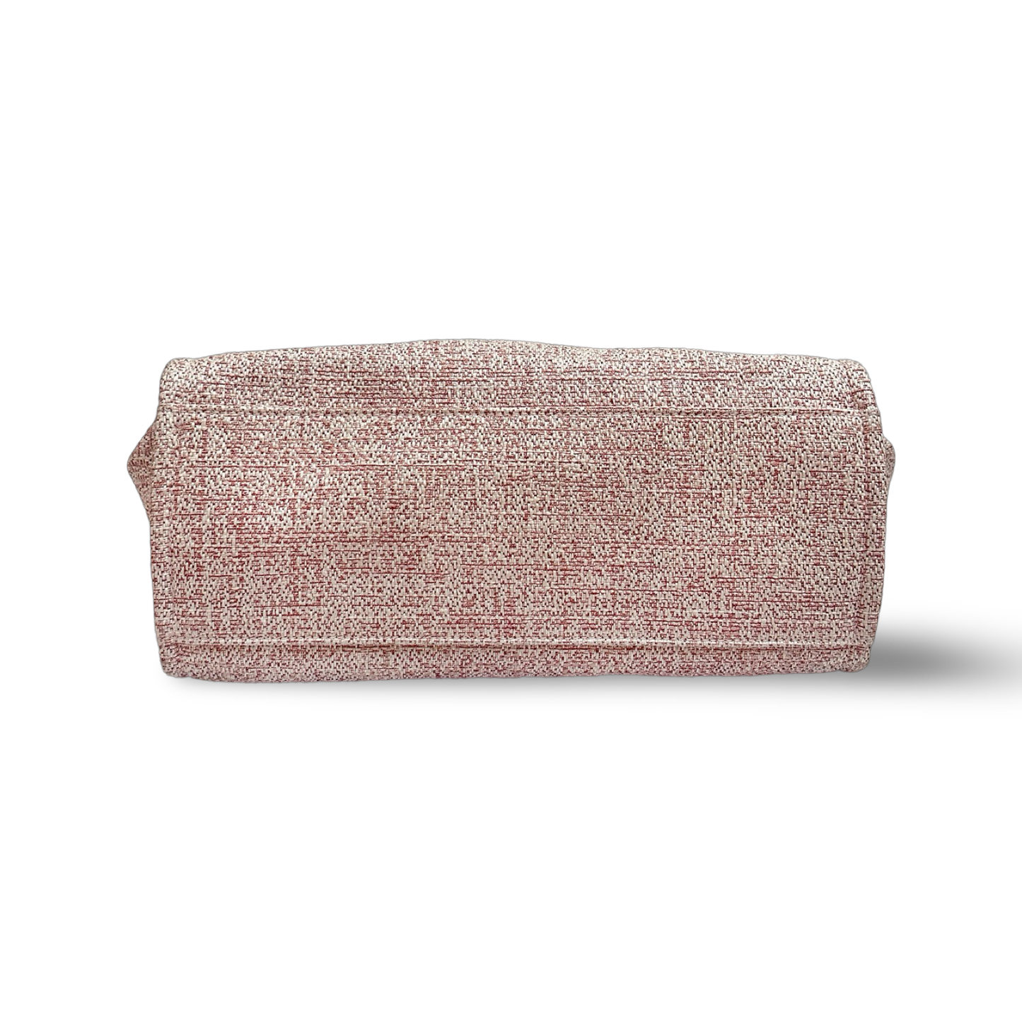 Chanel Straw Medium Deauvillie Tote Bag - SHW / Pink