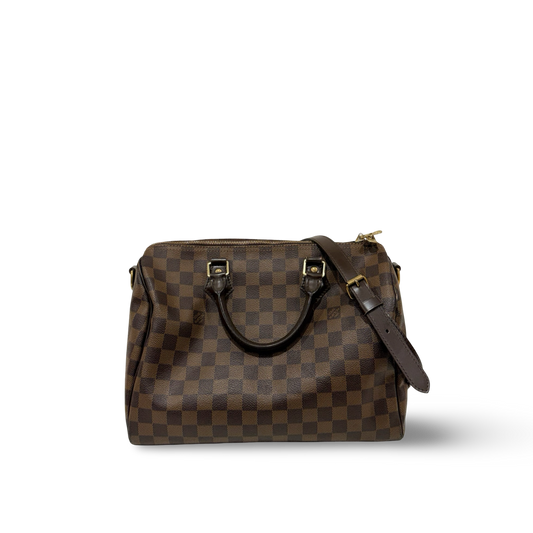 Louis Vuitton Monogram Speedy Bandoulière 30 Bag - Brown
