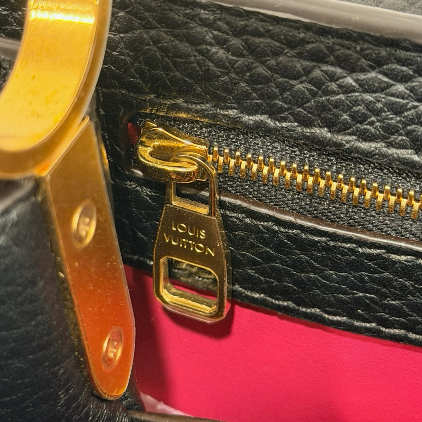 Louis Vuitton BB Capuchin Bag - GHW / Black