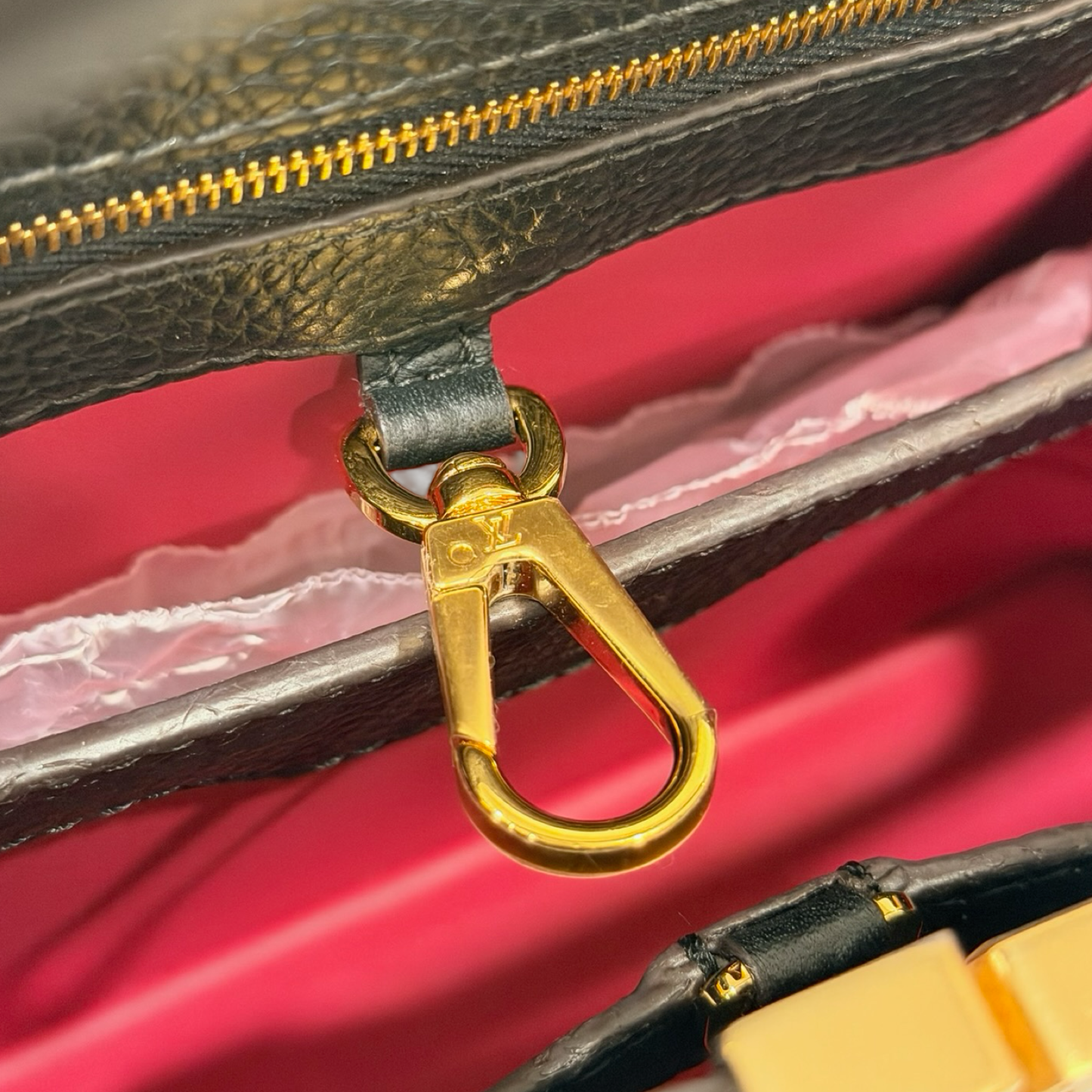 Louis Vuitton BB Capuchin Bag - GHW / Black