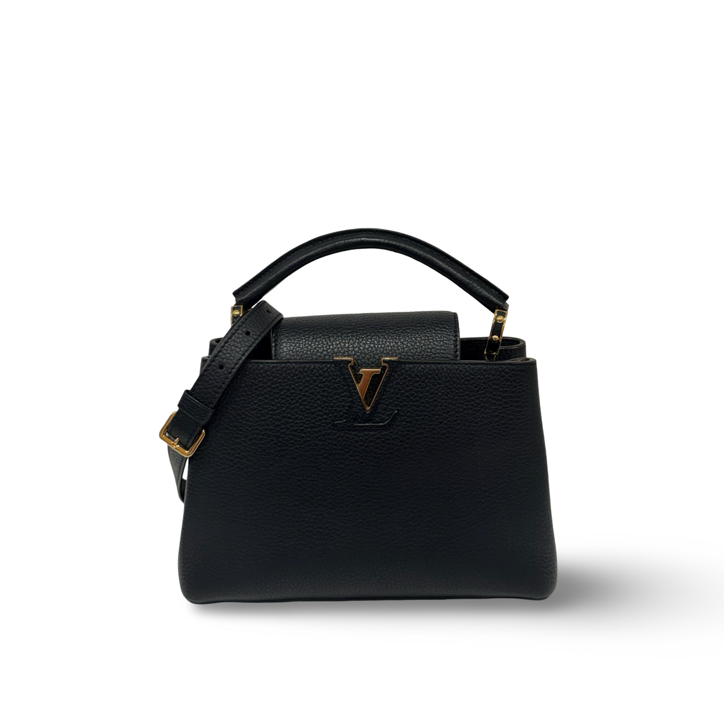 Louis Vuitton BB Capuchin Bag - GHW / Black