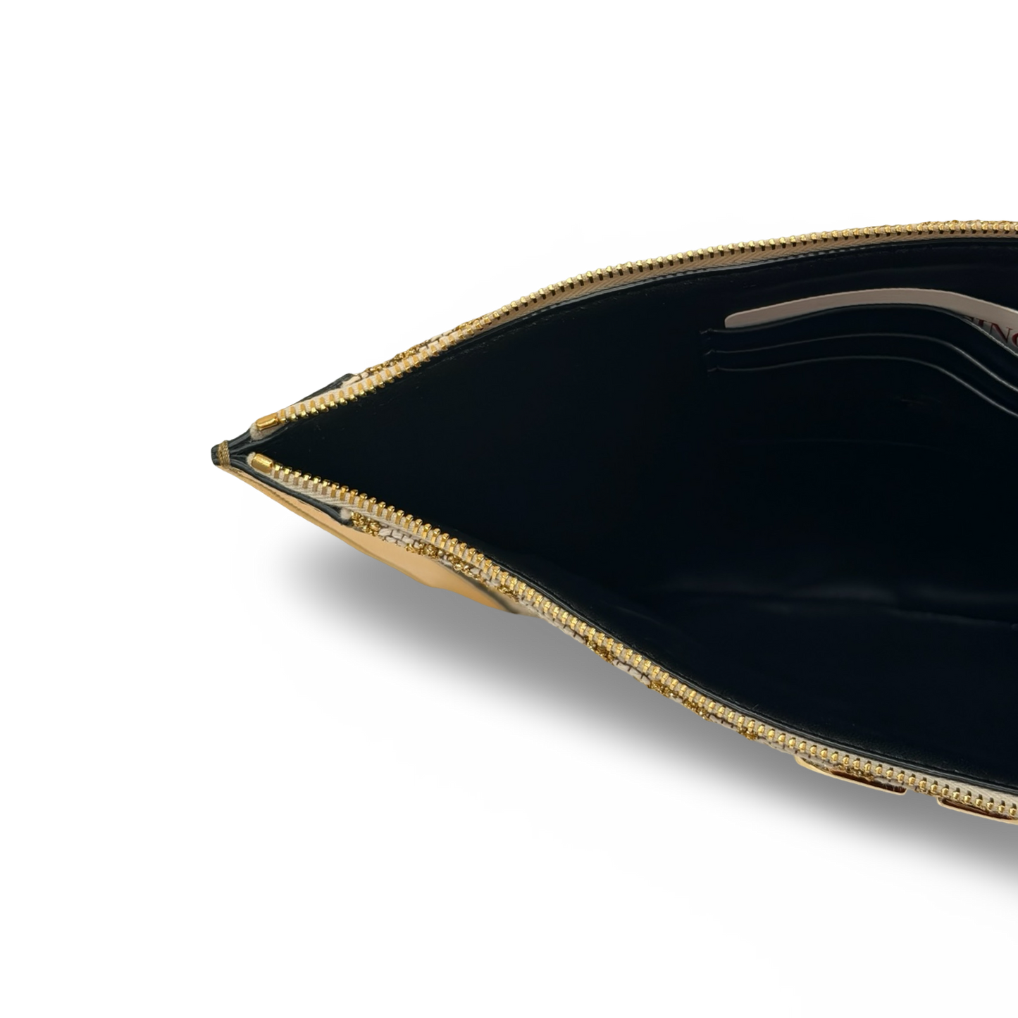 Valentino Logo Clutch - GHW / Gold