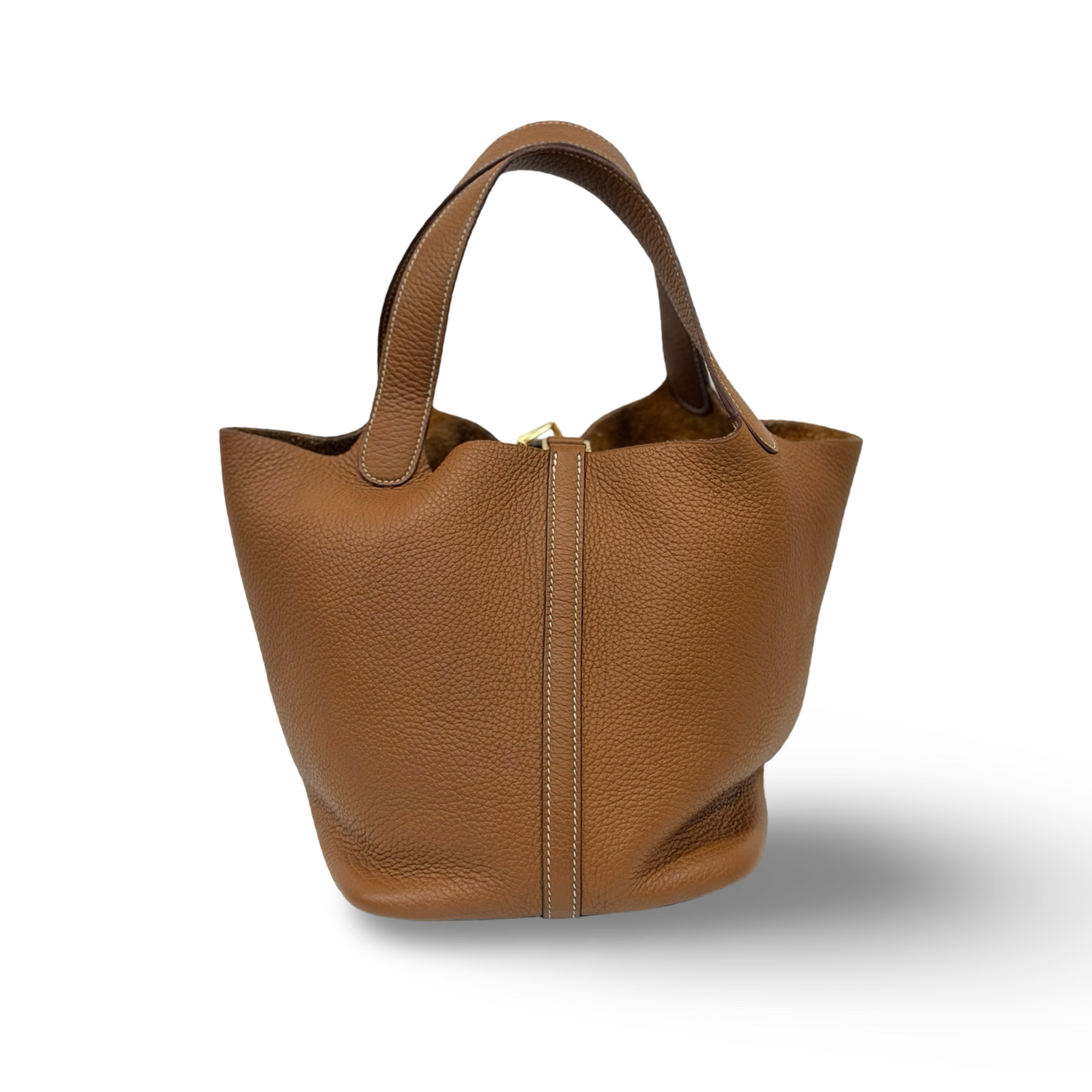 Hermes Togo 22 Picotin Bag - GHW / Gold