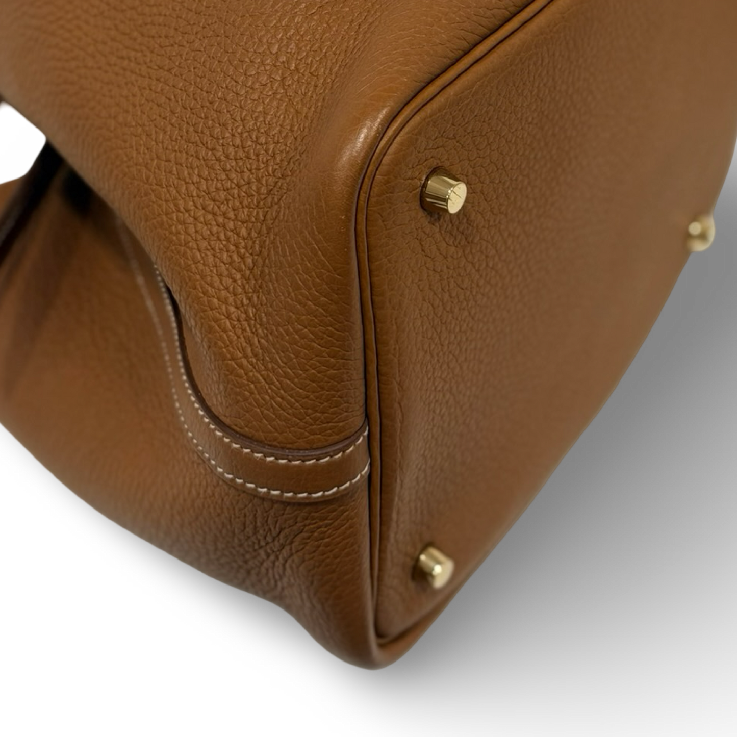 Hermes Togo 22 Picotin Bag - GHW / Gold