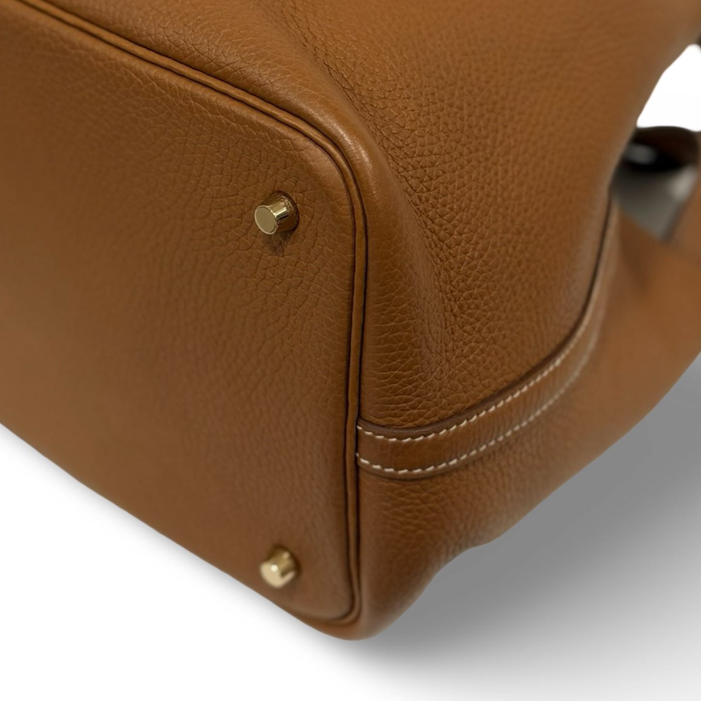 Hermes Togo 22 Picotin Bag - GHW / Gold