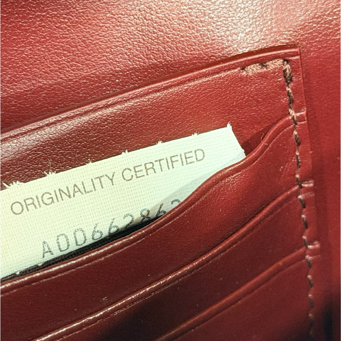 Bottega Veneta Andiamo Clutch - GHW / Burgundy