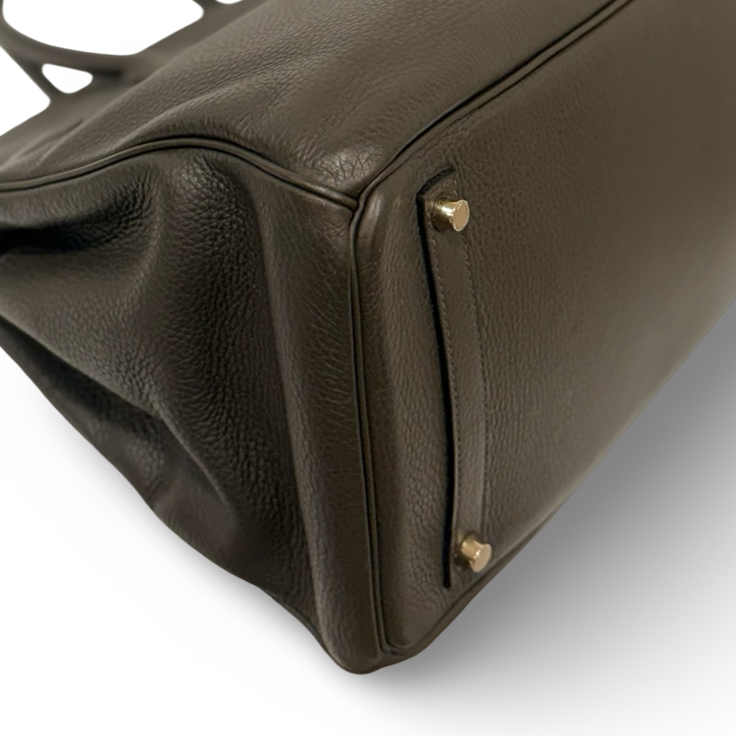 Hermes Togo Birkin 35 Bag - GHW / Etain