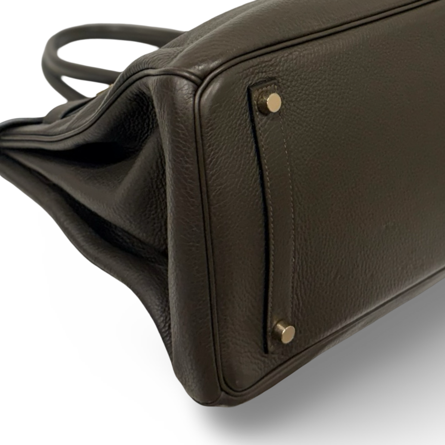 Hermes Togo Birkin 35 Bag - GHW / Etain