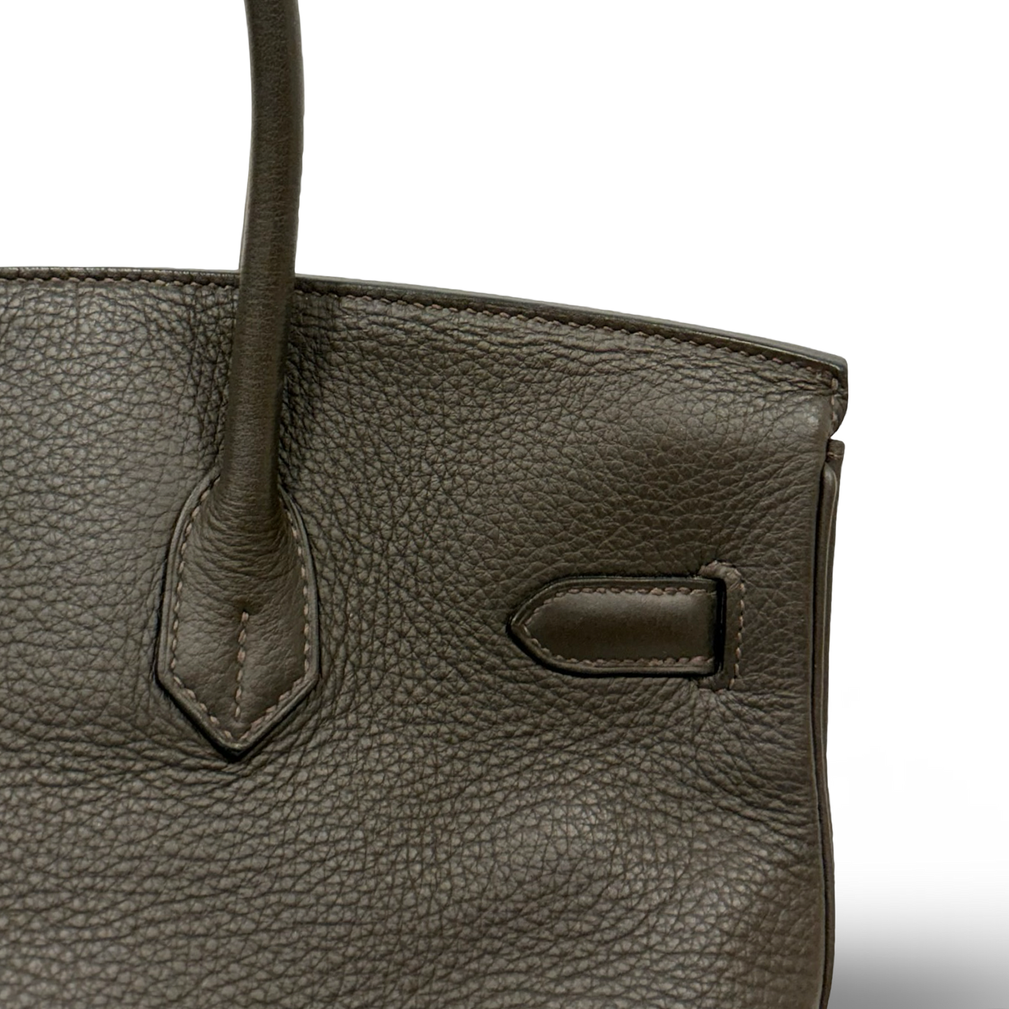 Hermes Togo Birkin 35 Bag - GHW / Etain