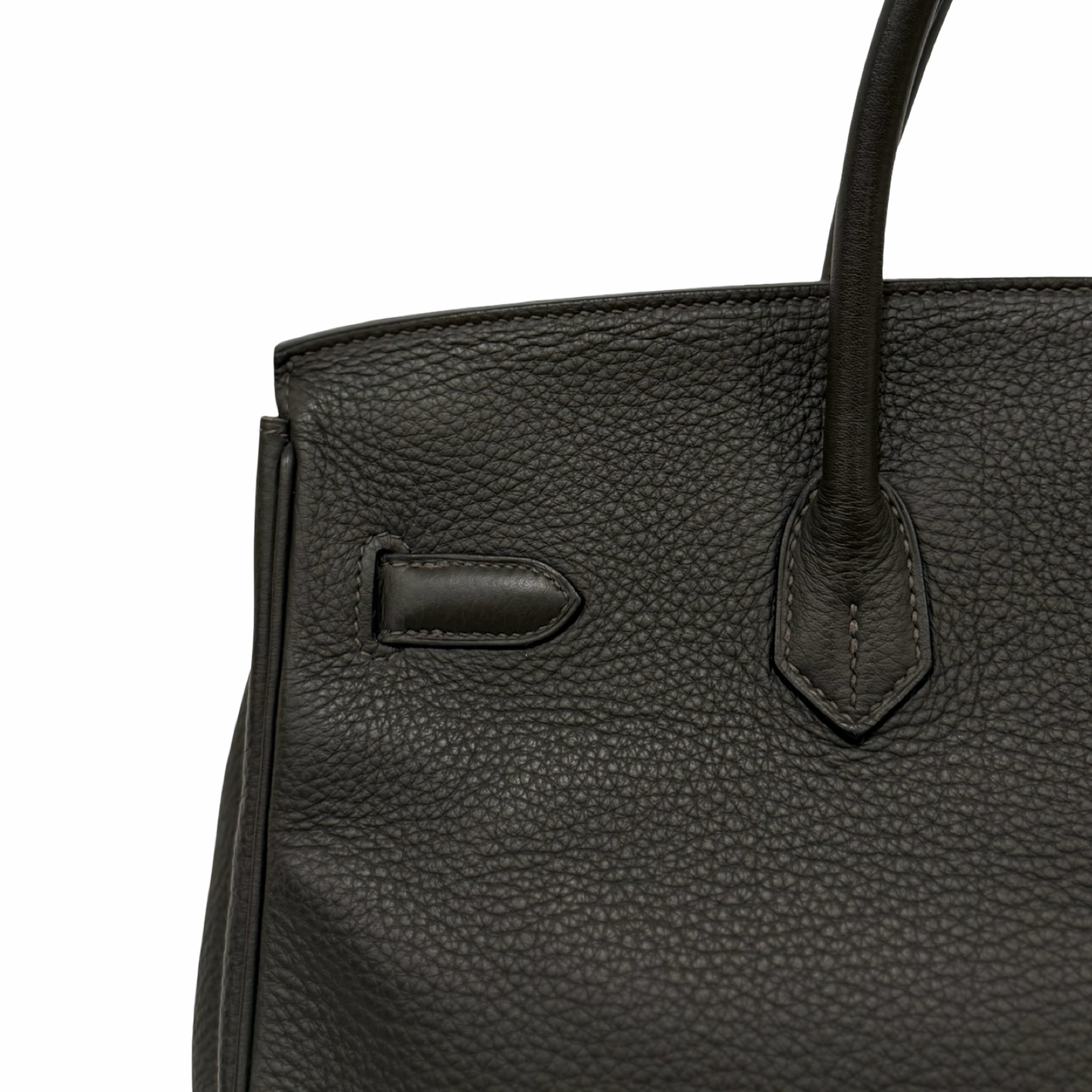 Hermes Togo Birkin 35 Bag - GHW / Etain