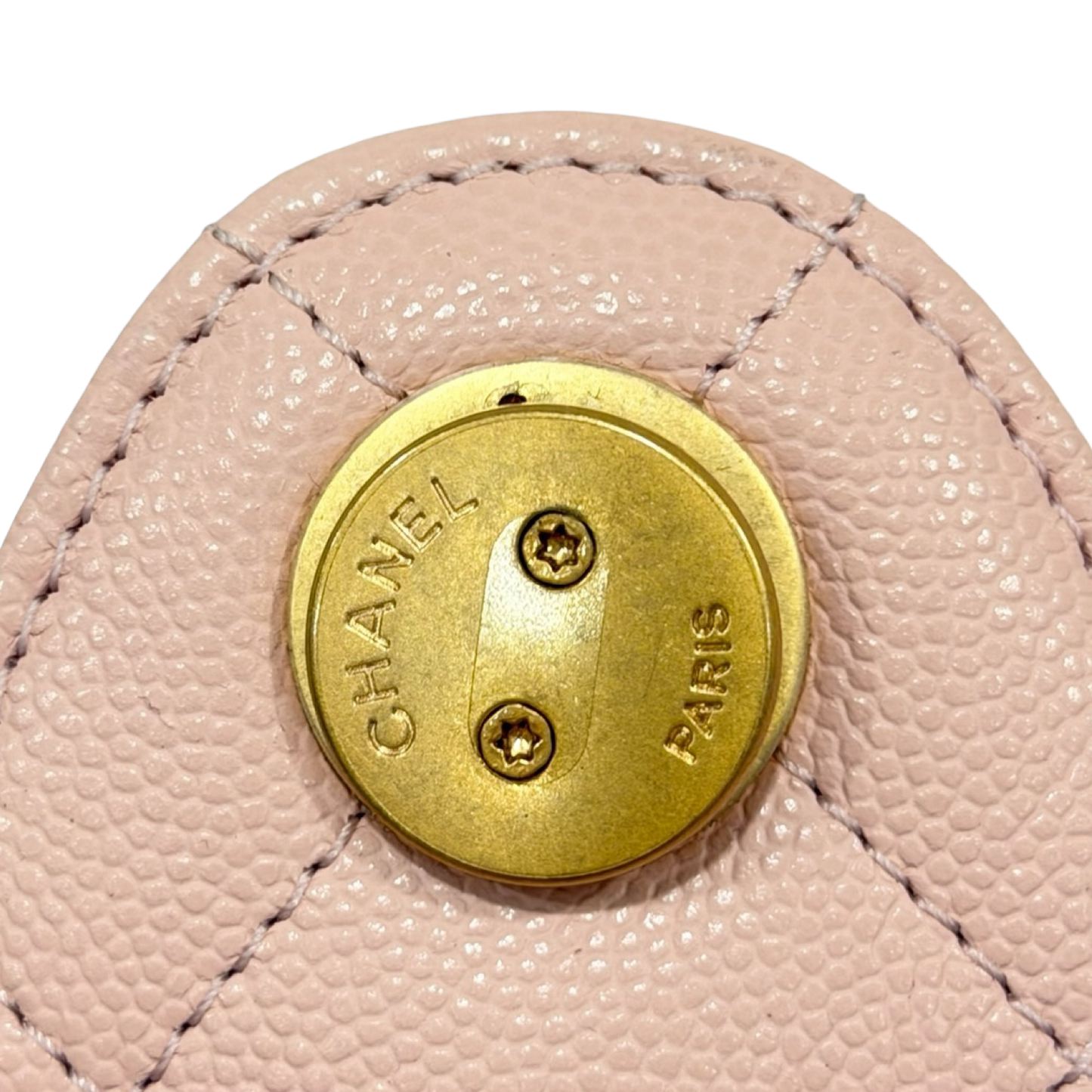 Chanel Quilted Caviar Small 25 Bag - GHW / Pink