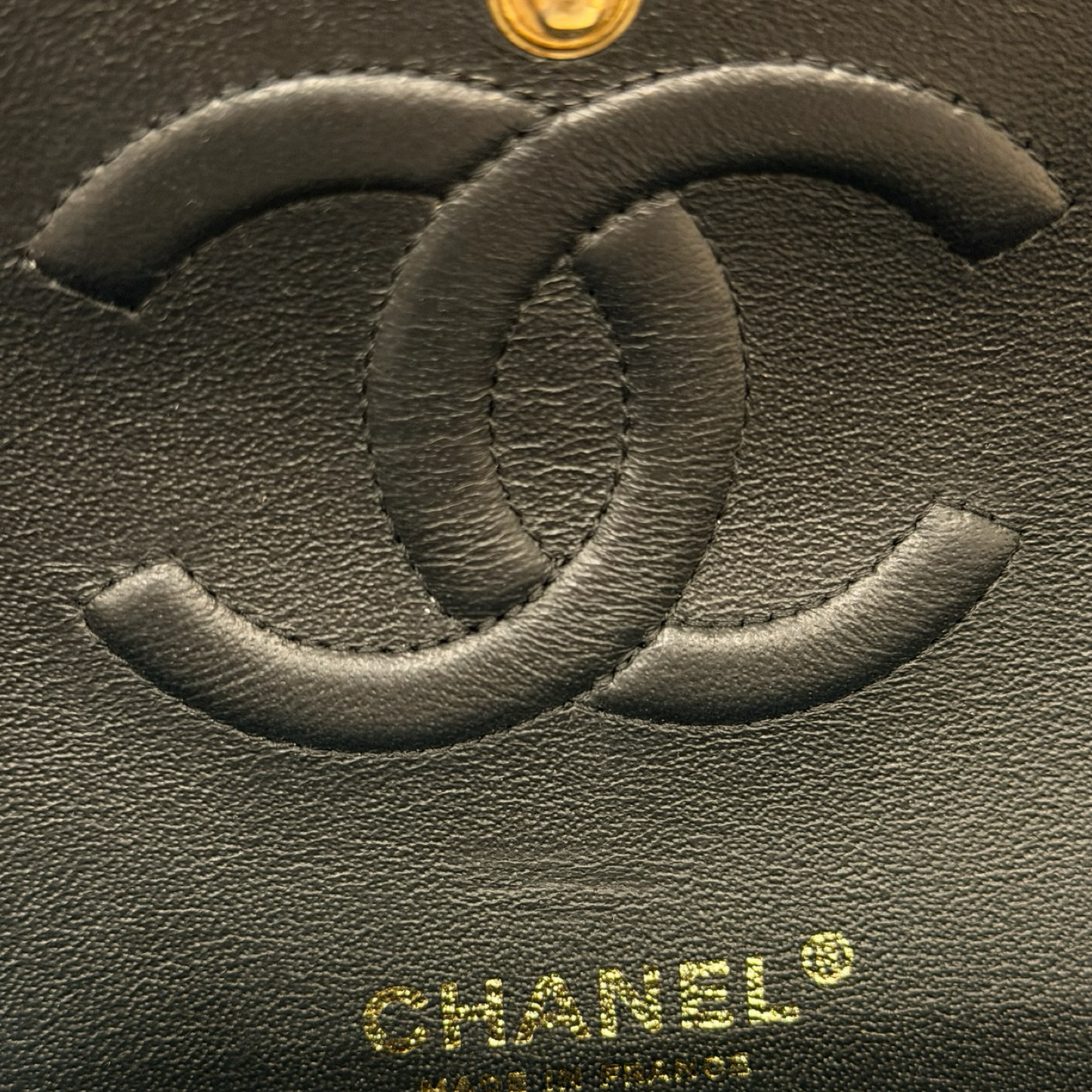Chanel Crocodile Embossed Double Flap Bag - GHW / Gold
