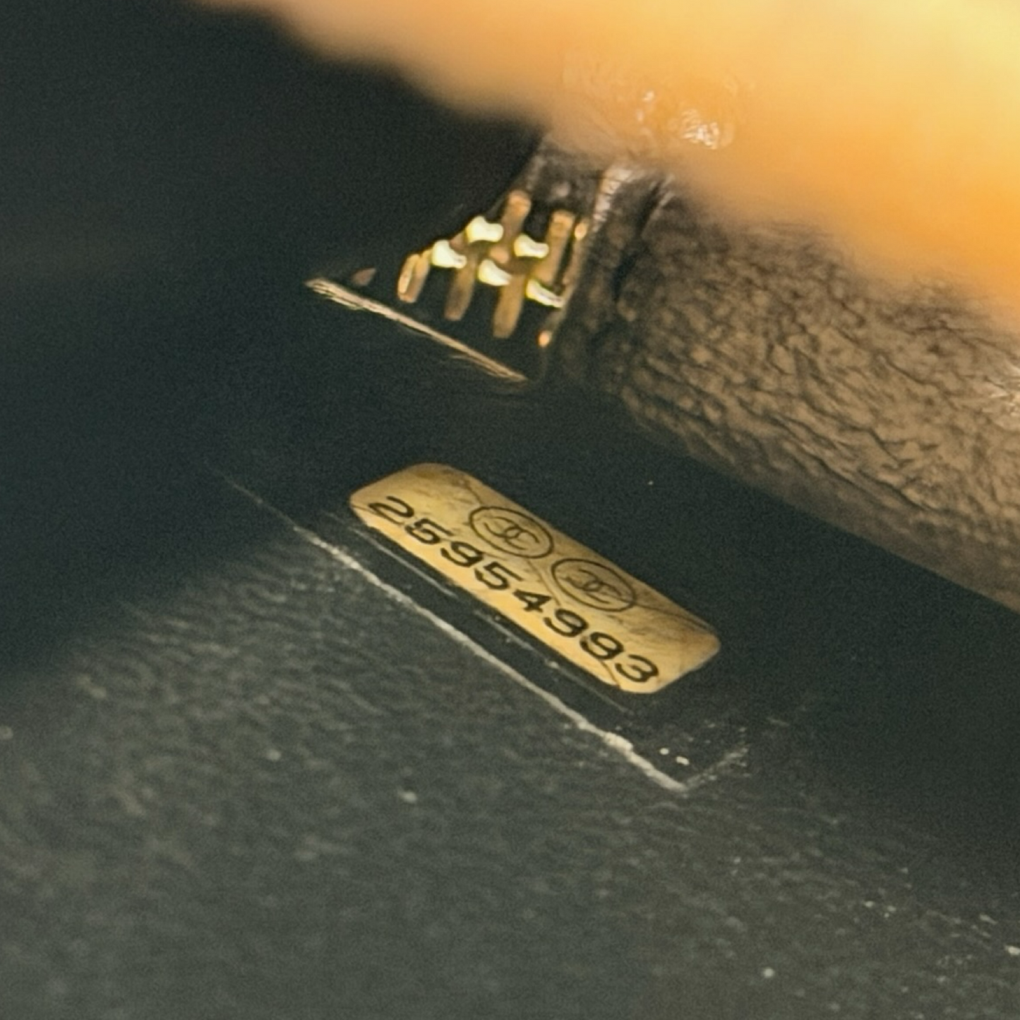 Chanel Quitled Caviar Small Vanity Case - GHW / Black