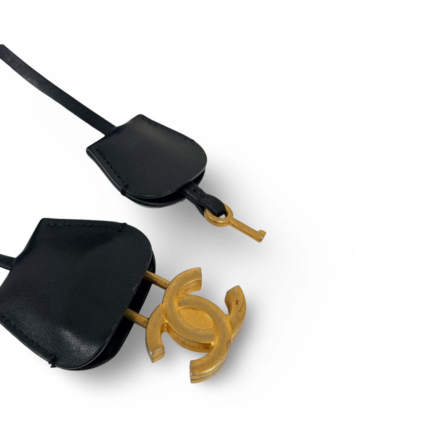 Chanel Quitled Caviar Small Vanity Case - GHW / Black