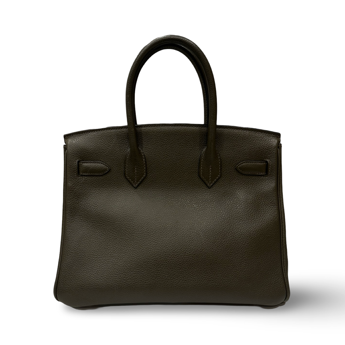 Hermes Togo Birkin 30 - Silver / Vert De Gris (O 15)