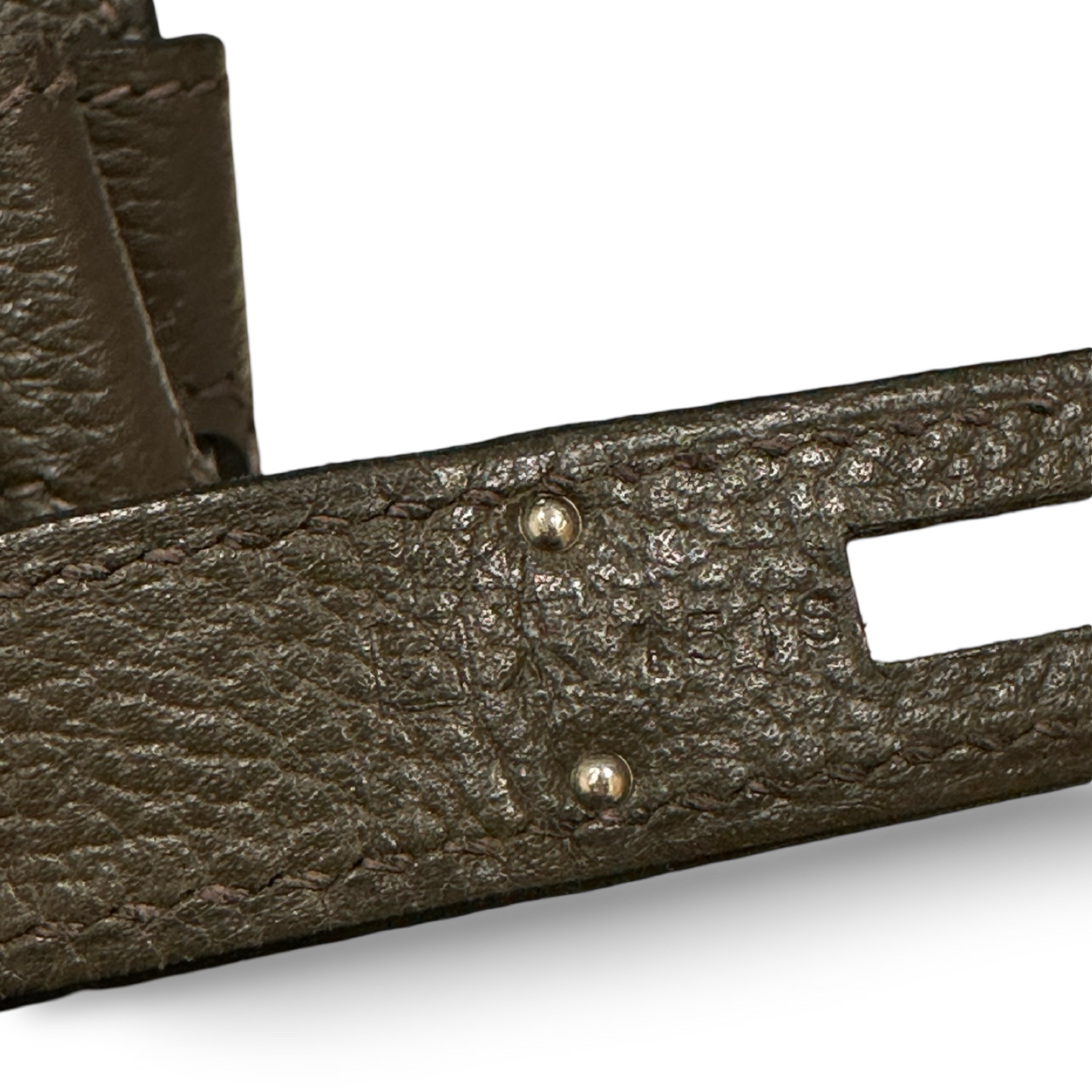 Hermes Togo Birkin 30 - Silver / Vert De Gris (O 15)
