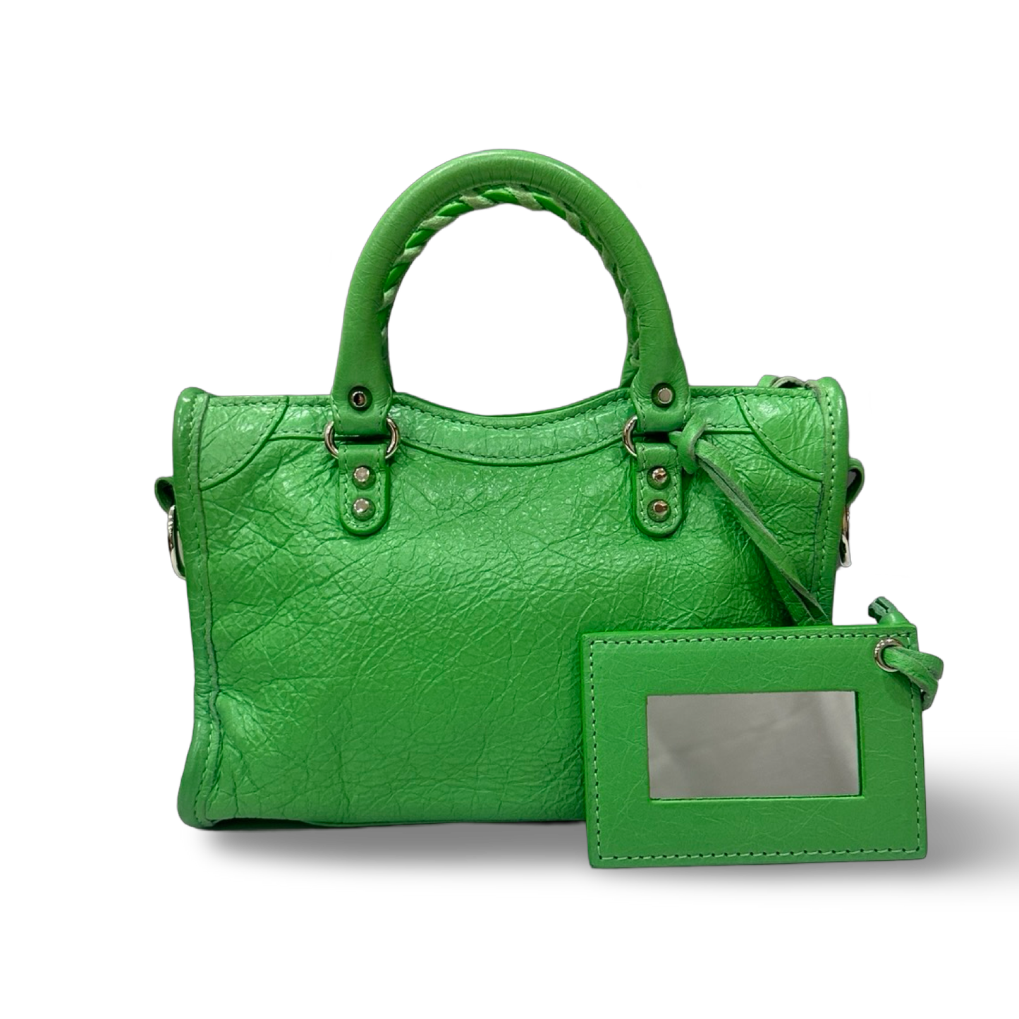 Balenciaga Classic Nano City Bag - Green