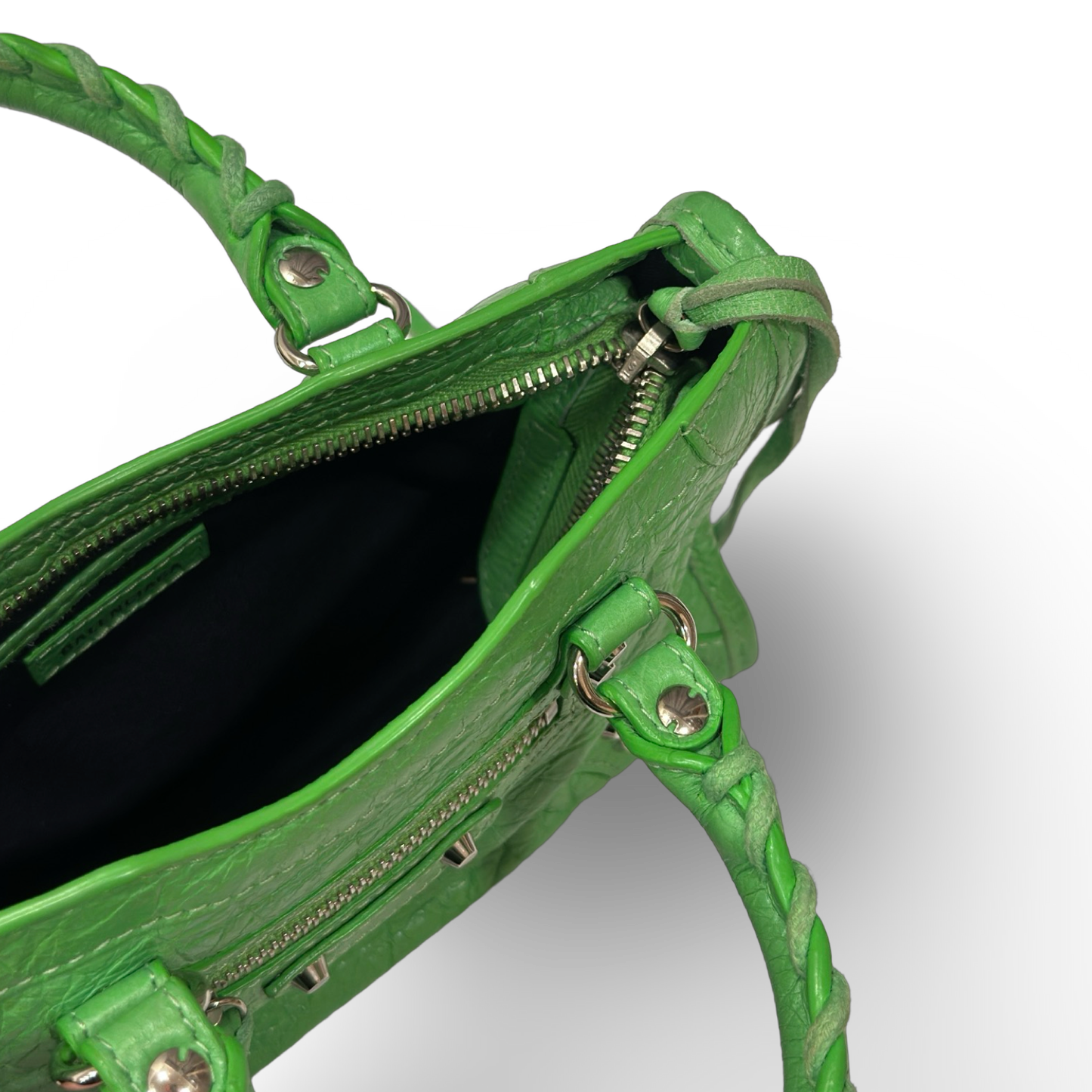 Balenciaga Classic Nano City Bag - Green