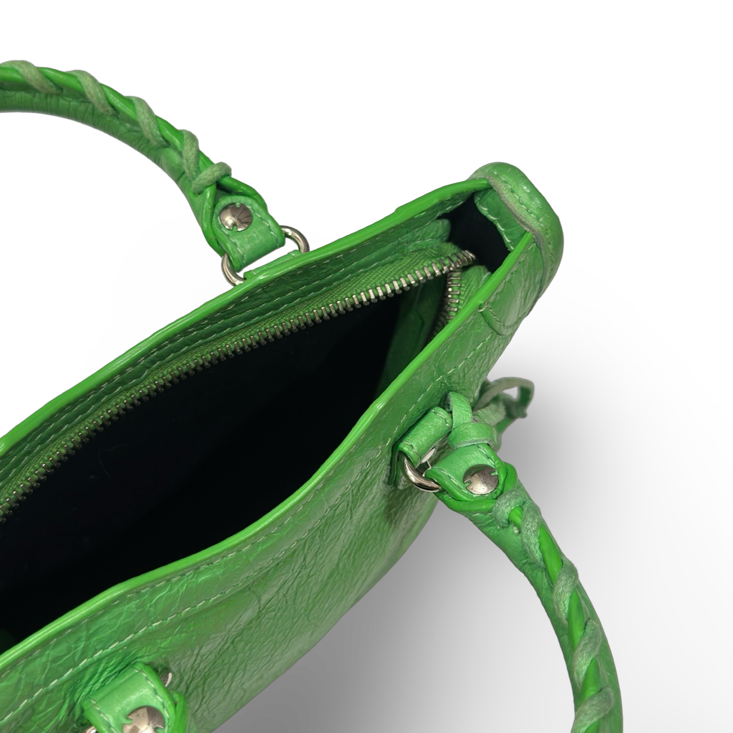 Balenciaga Classic Nano City Bag - Green