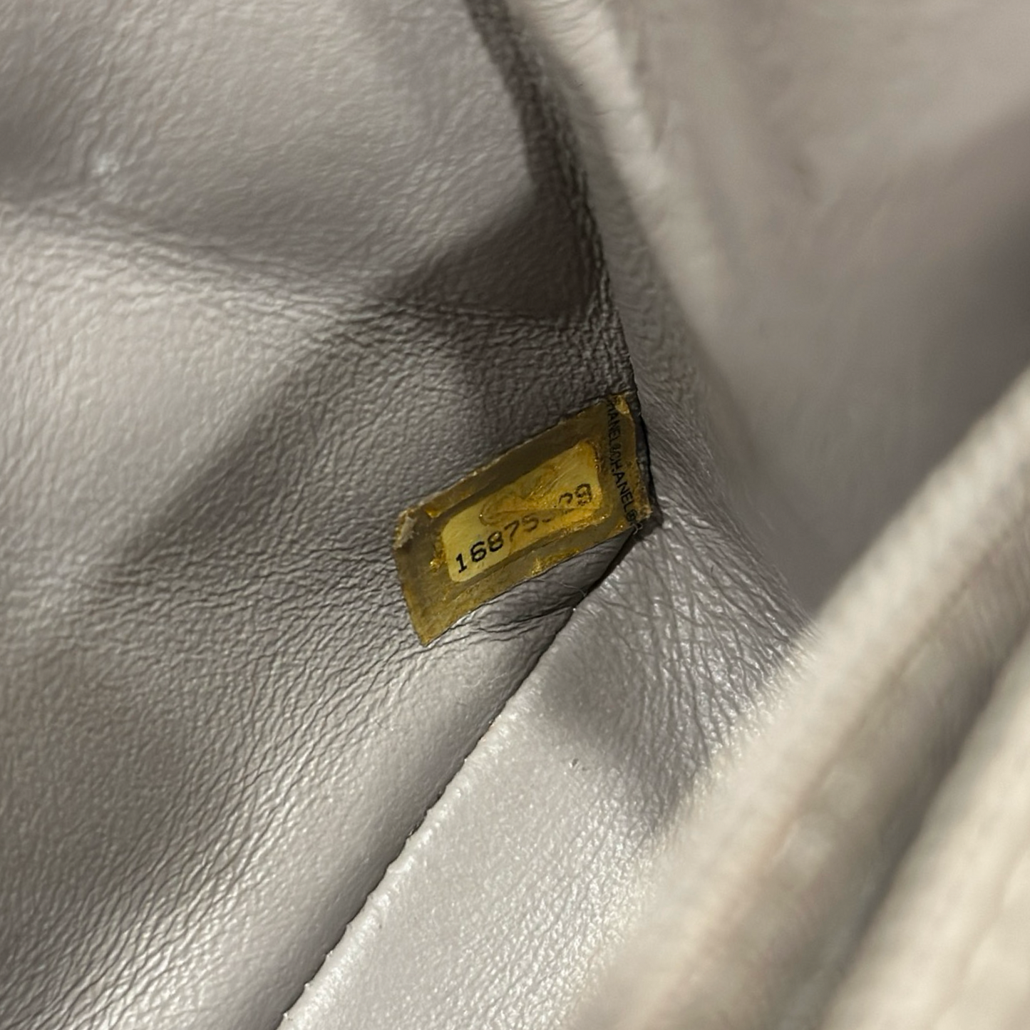 Chanel Quilted Patent Mini Square Single Flap - SHW / Metallic Gold