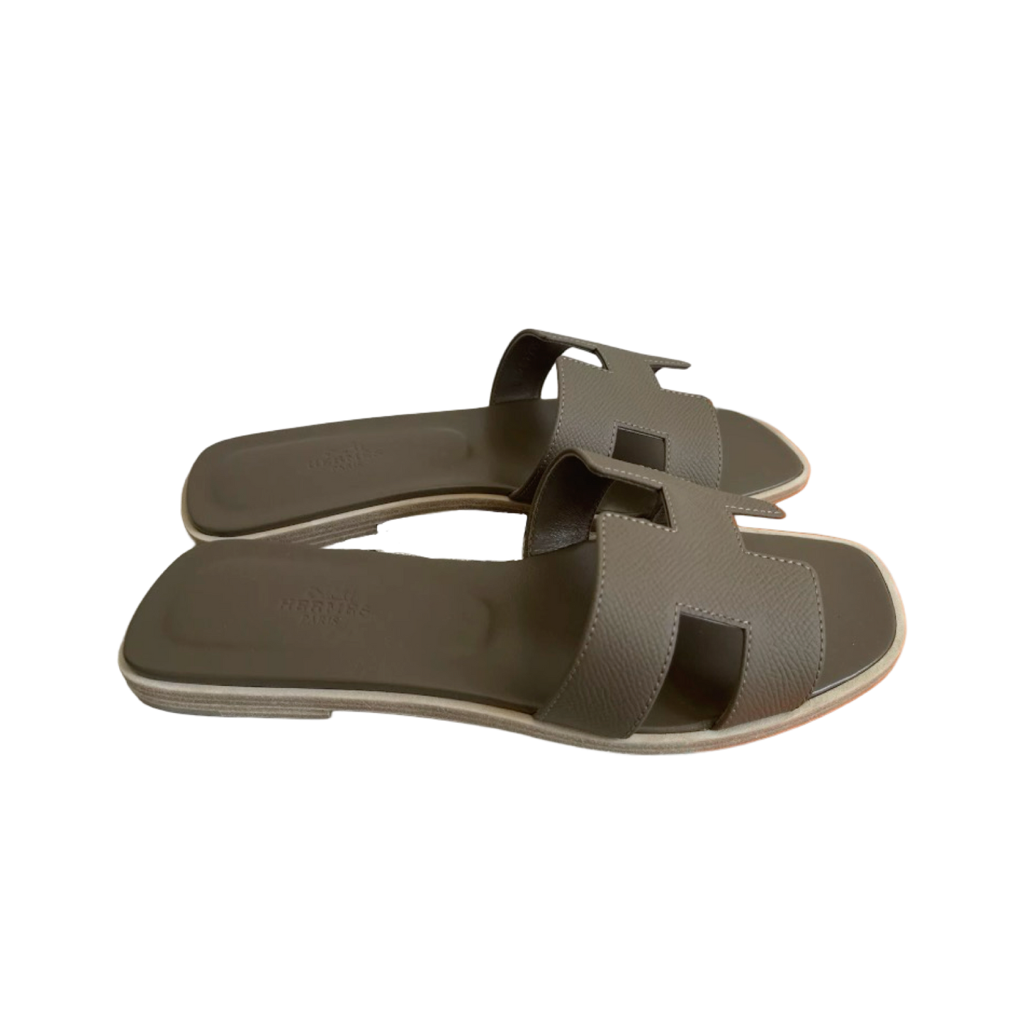 Hermes Oran Sandal - Etoupe