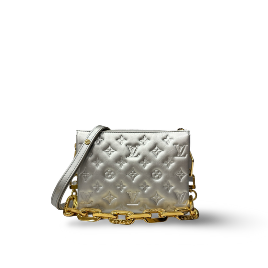 Louis Vuitton Monogram Coussin BB - Sliver