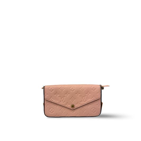 Louis Vuitton Monogram Felicie Pochette  - SHW/Pink