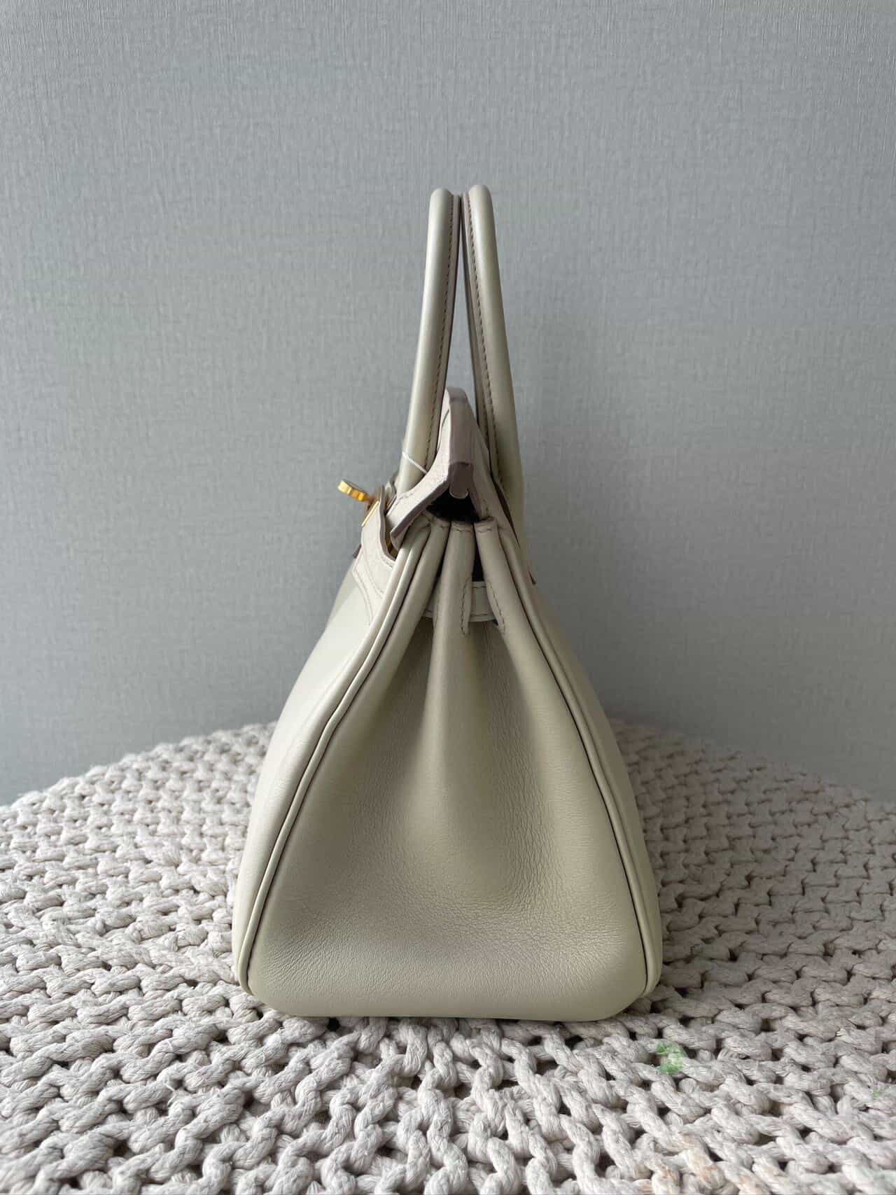 Hermes Swift Birkin 25 - GHW /Craie