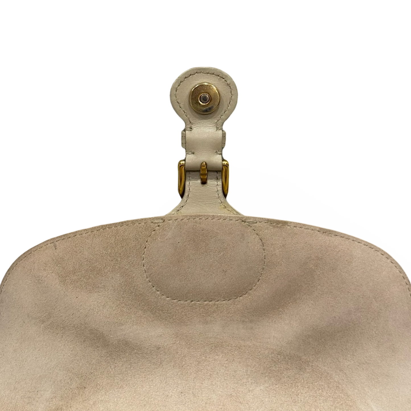 Dior Calfskin Medium Bobby Flap - GHW / Beige