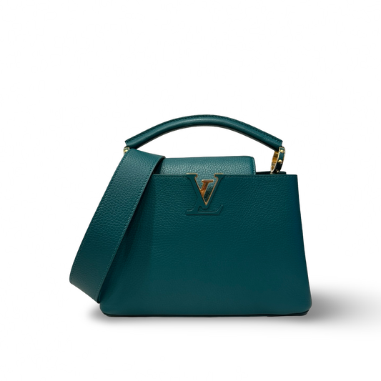 Louis Vuitton BB Capucines Bag - GHW / Green