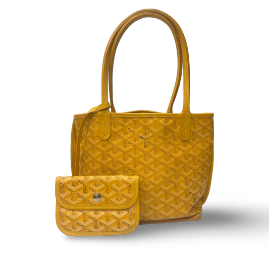 Goyard Anjou Mini Tote - Yellow