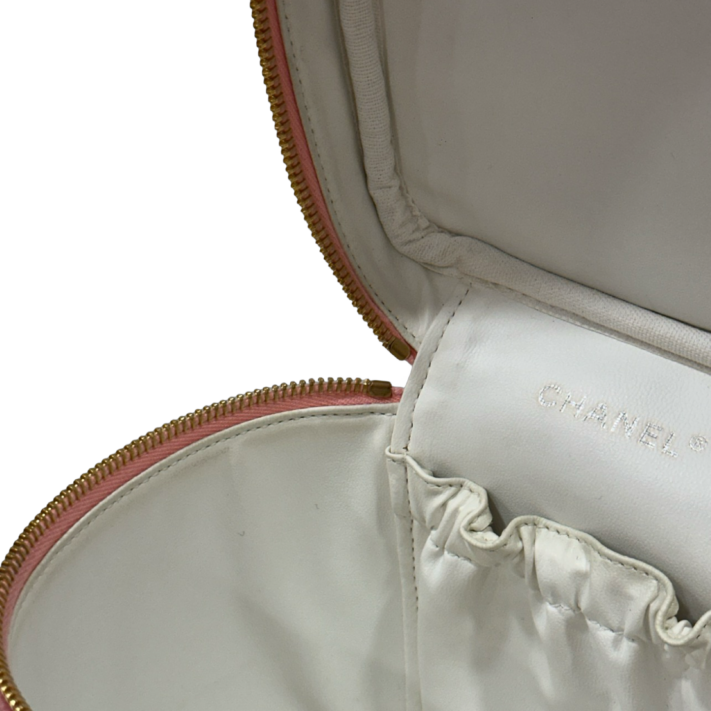 Chanel Vintage Caviar Vaint Case - GHW / Light Pink