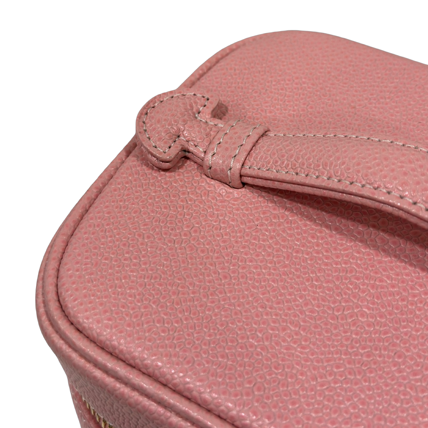 Chanel Vintage Caviar Vaint Case - GHW / Light Pink