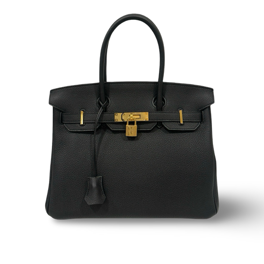 Hermes Togo Birkin 30 - GHW / Black
