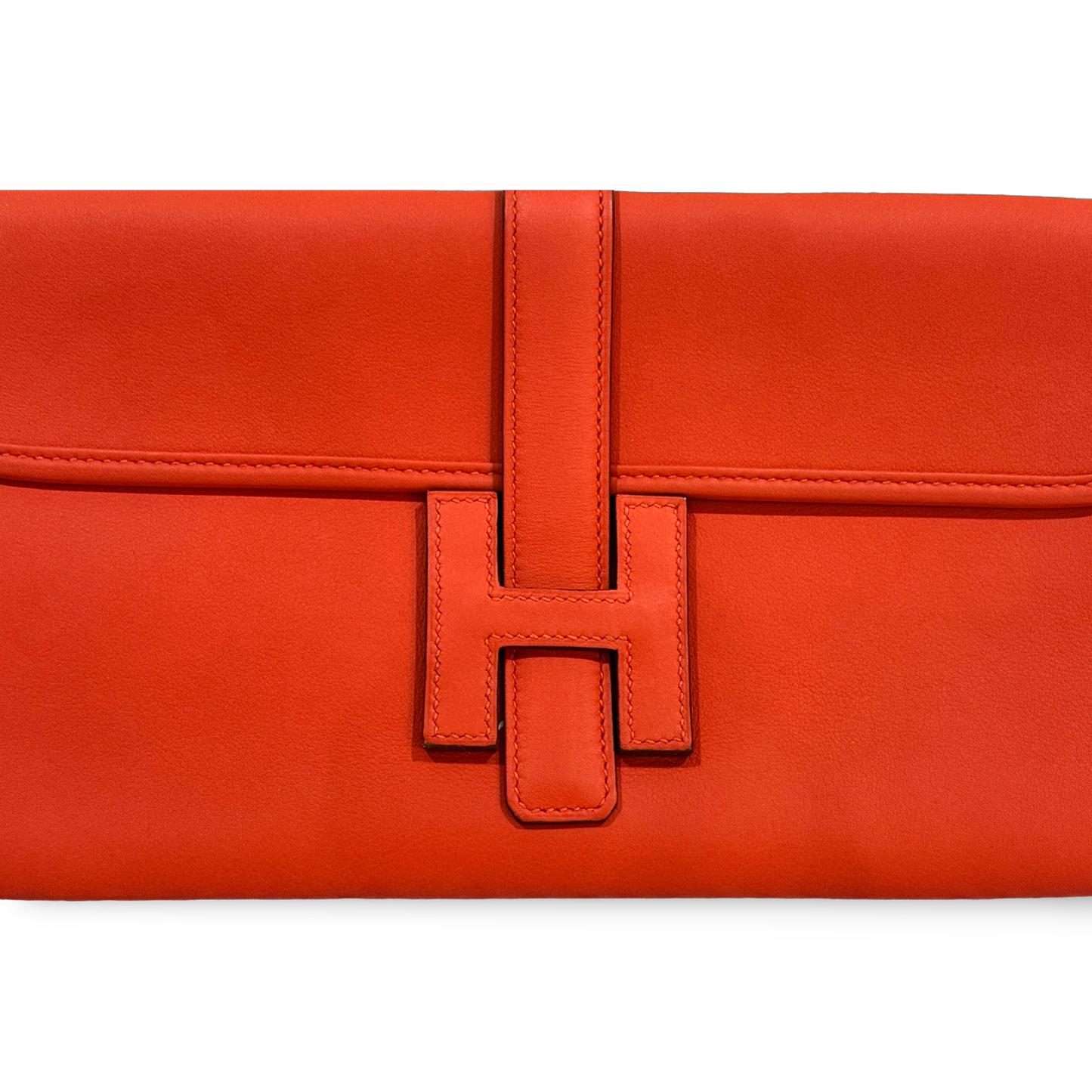 Hermes Swift Jige Elan 29 Clutch Rouge Tomate