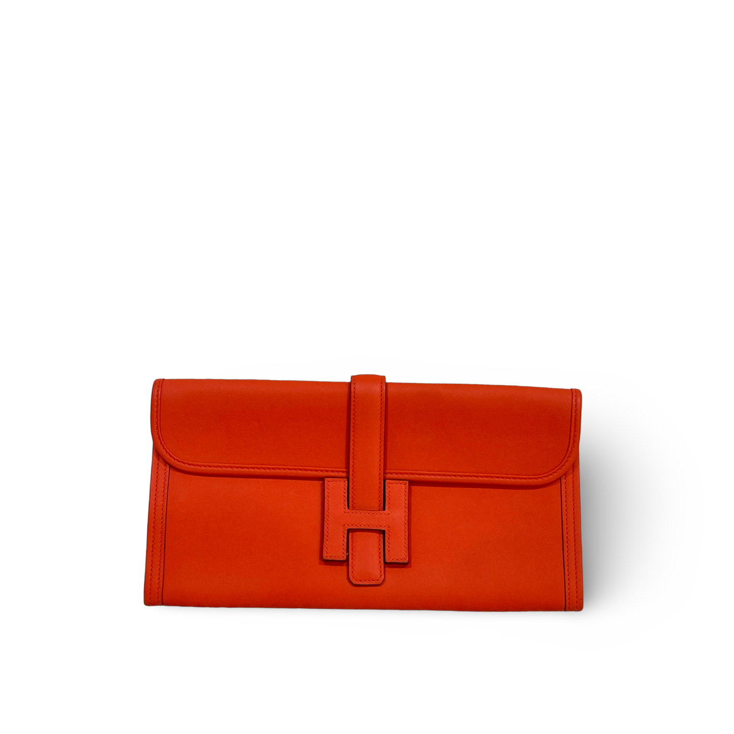 Hermes Swift Jige Elan 29 Clutch Rouge Tomate
