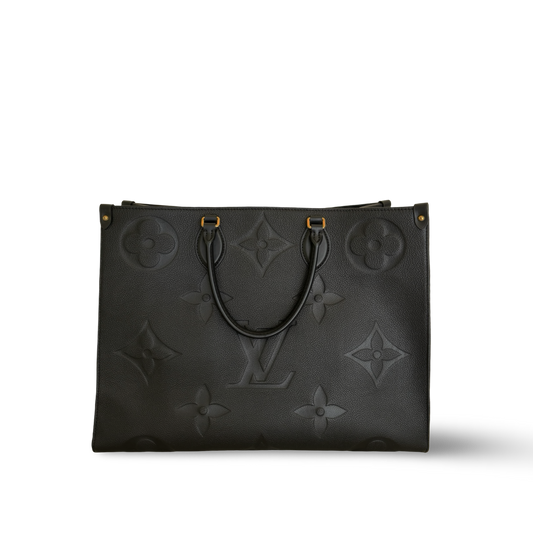 Louis Vuitton Monogram Empreinte GM Onthego - SHW / Black