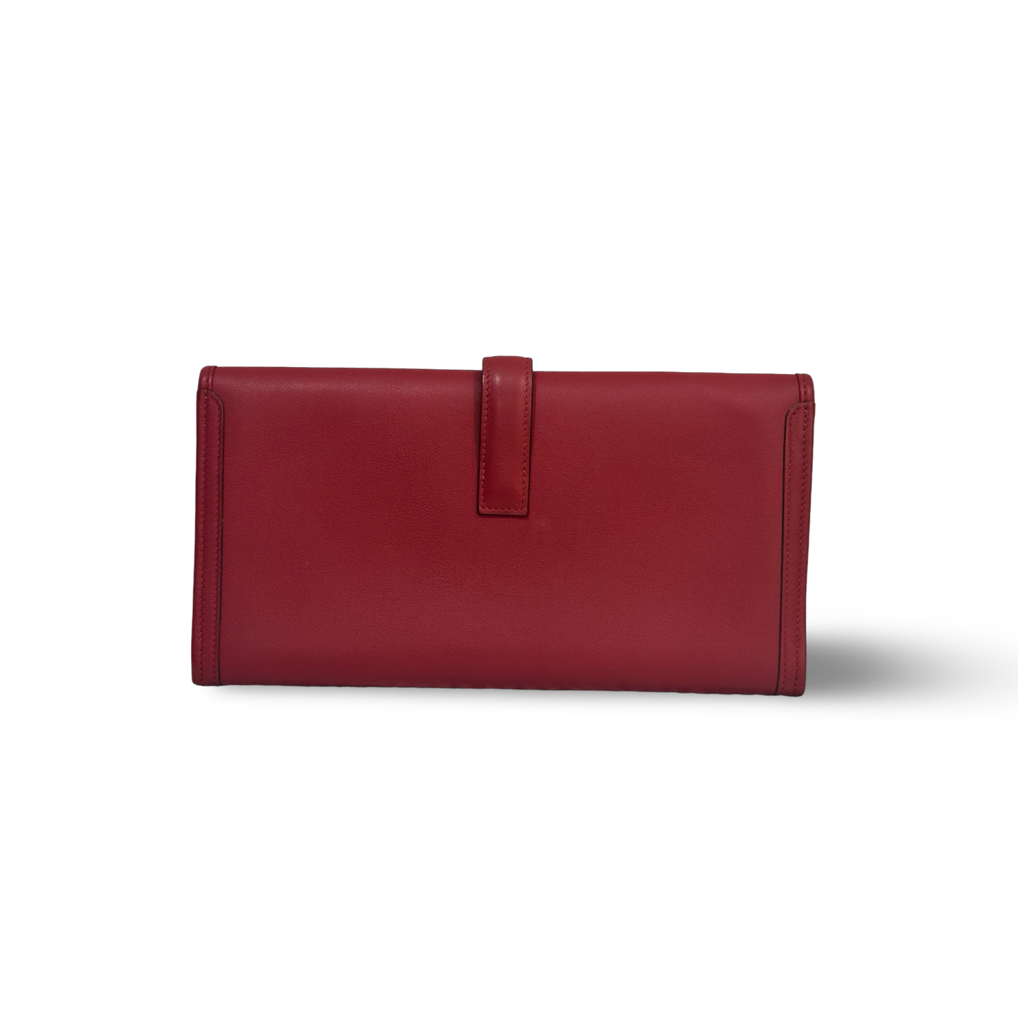 Hermes Swift Jige PM Clutch Red