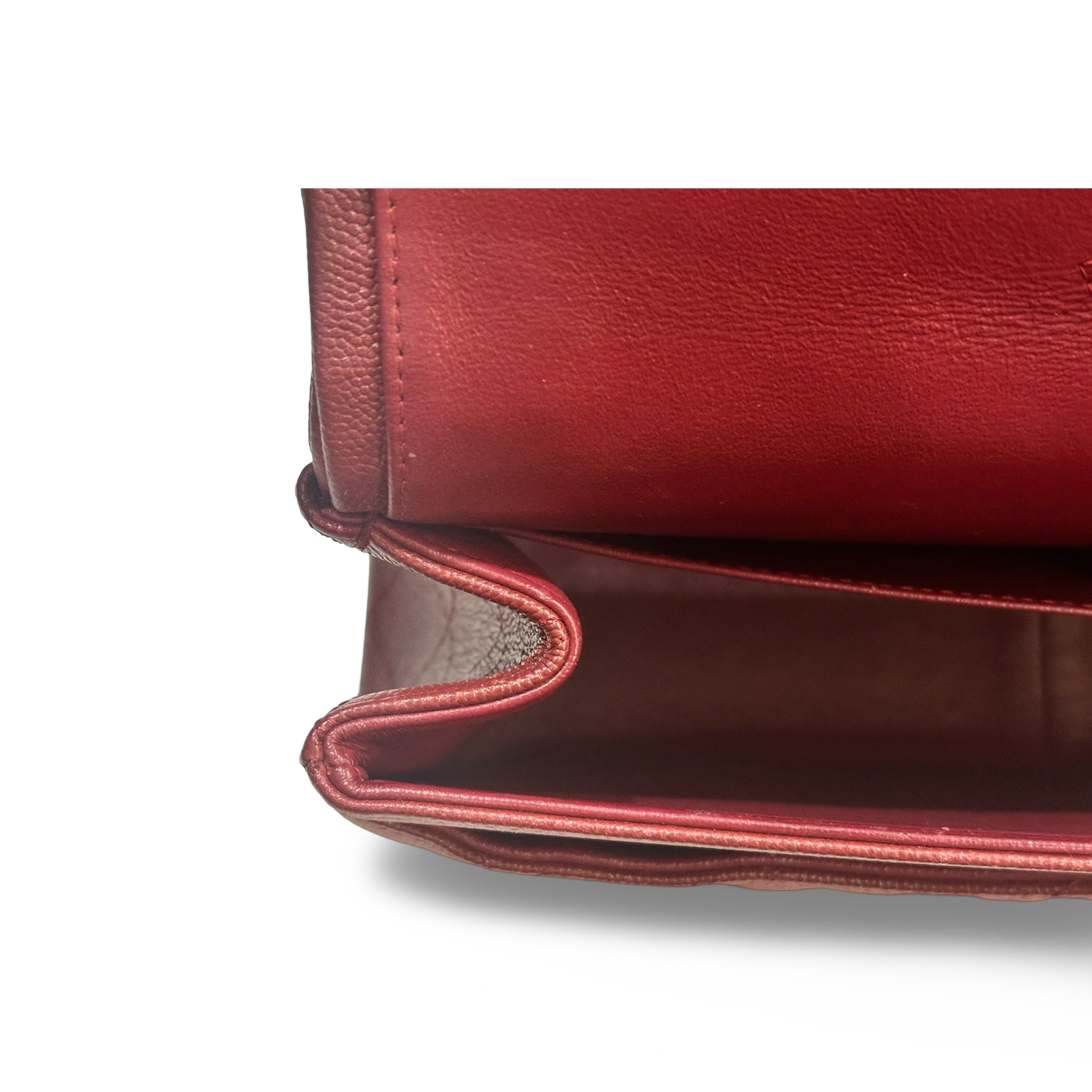 Chanel Classic Caviar Jumbo Double Flap Burgundy