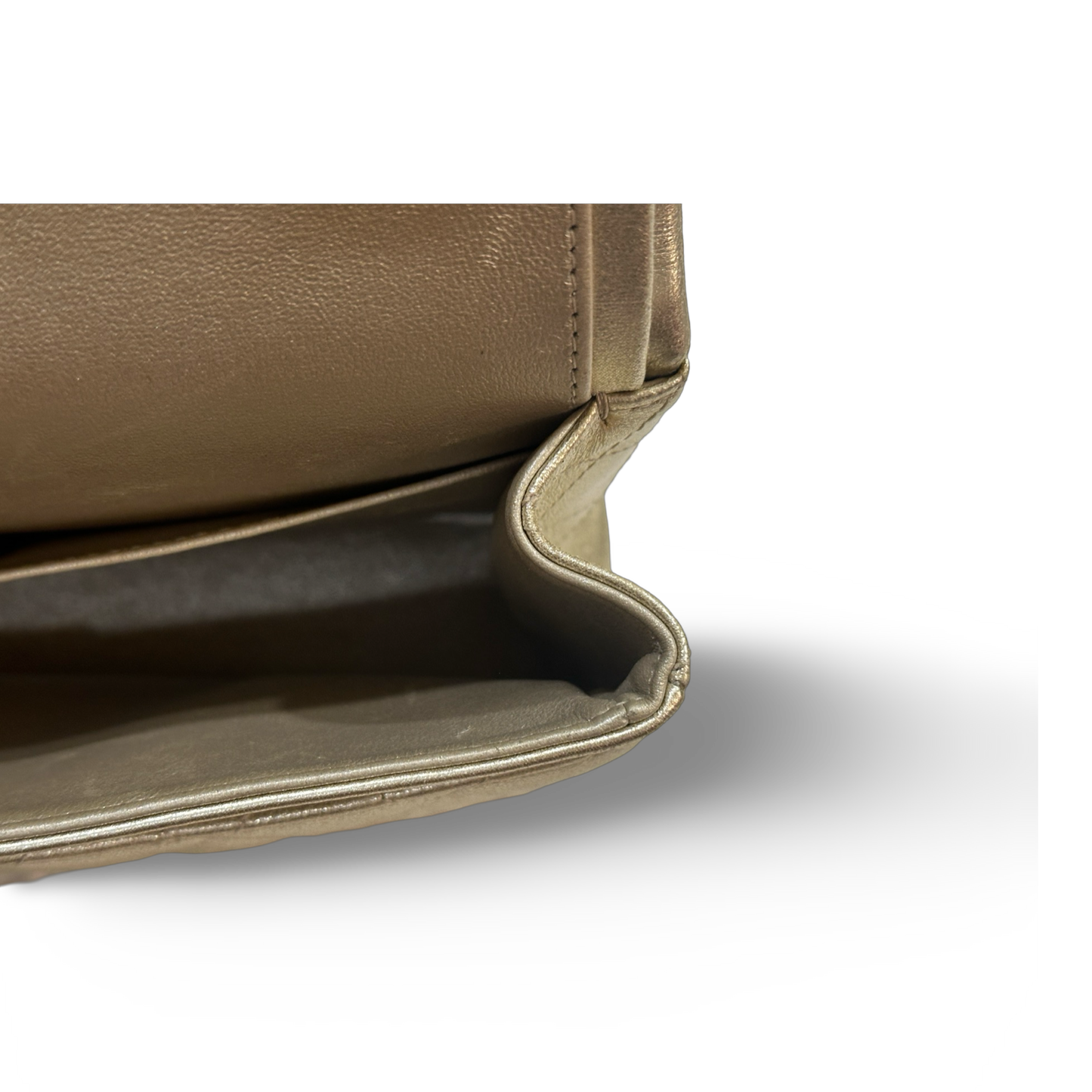 Chanel Classic Lambskin Medium Double Flap Gold