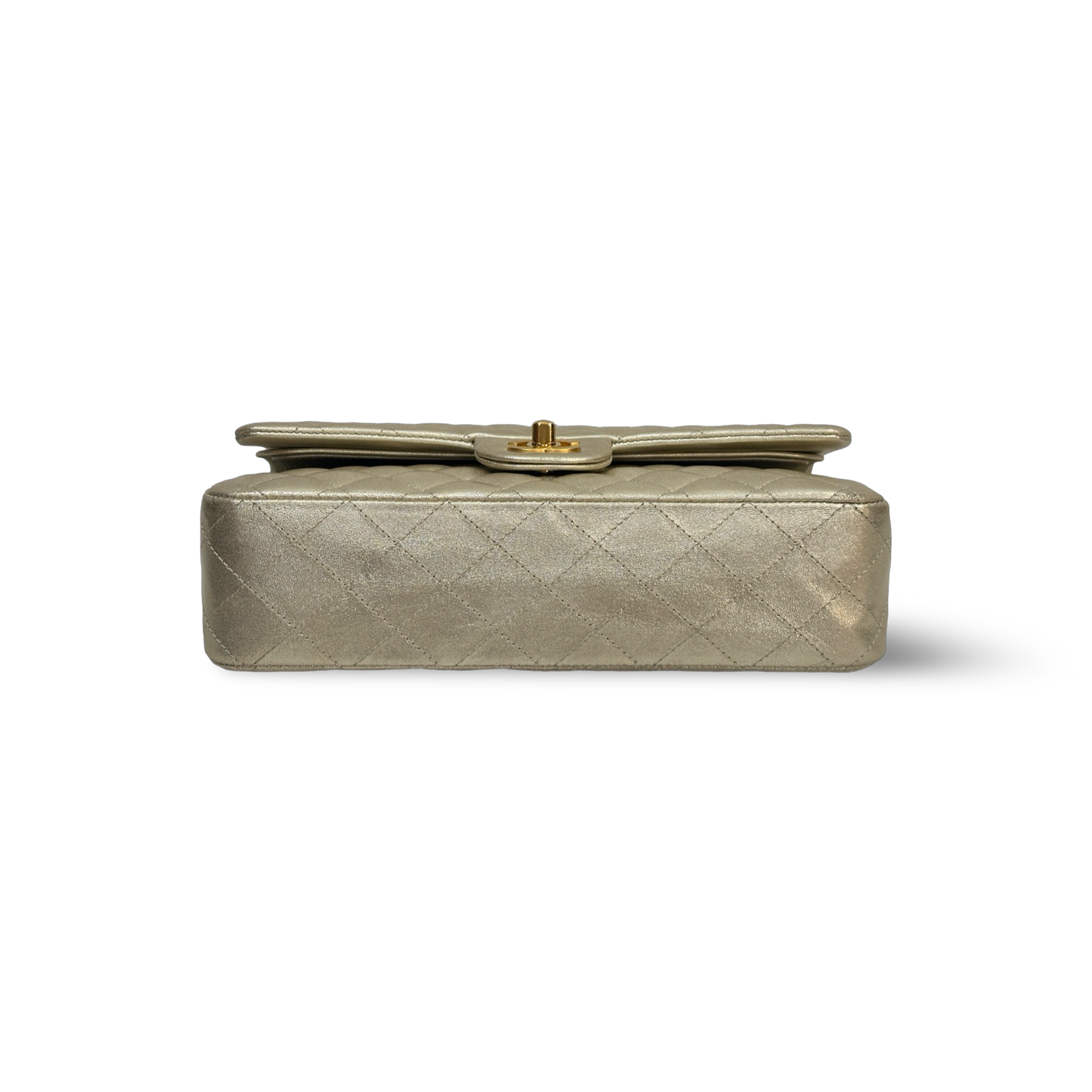 Chanel Classic Lambskin Medium Double Flap Gold