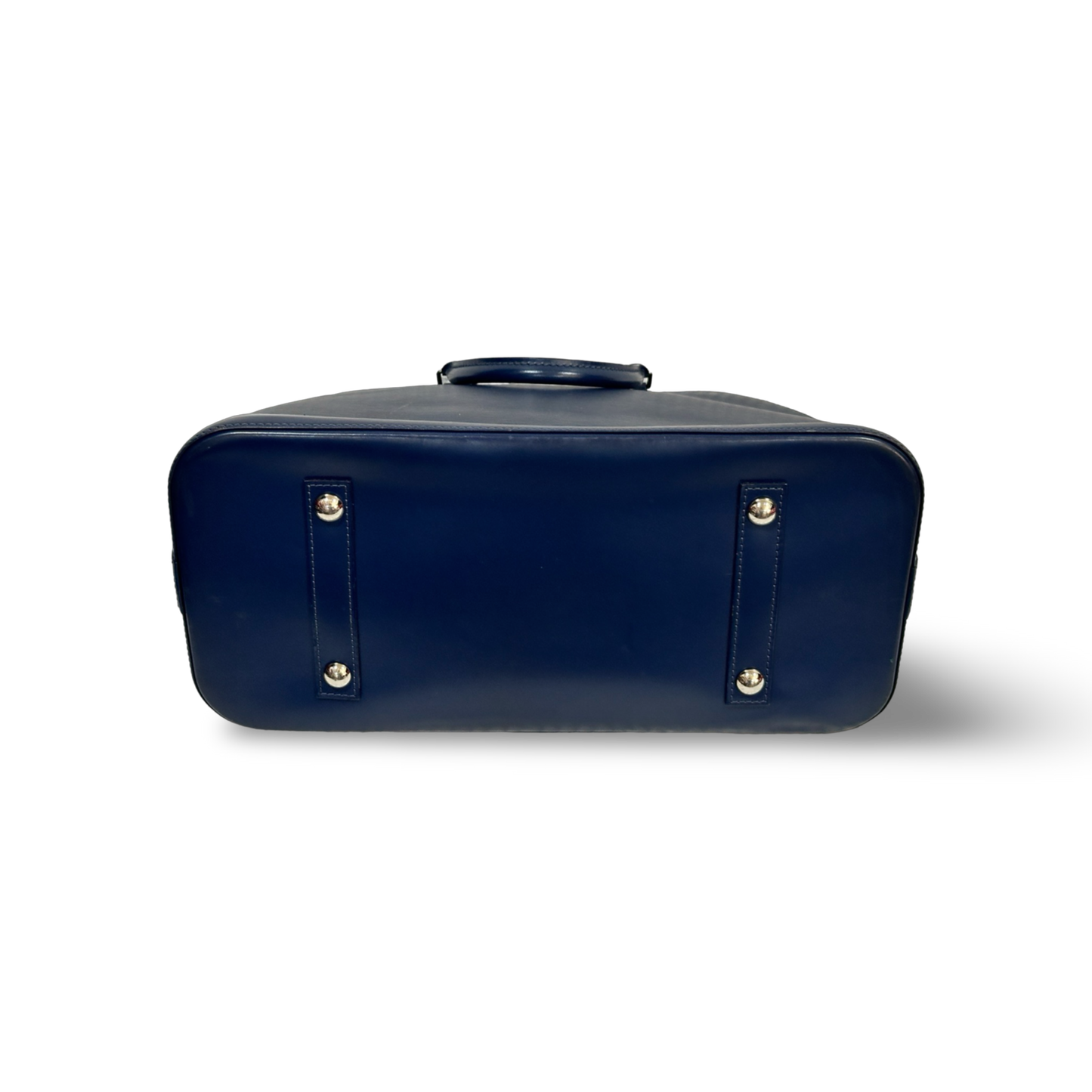 Louis Vuitton EPI MM Alma Bag Navy