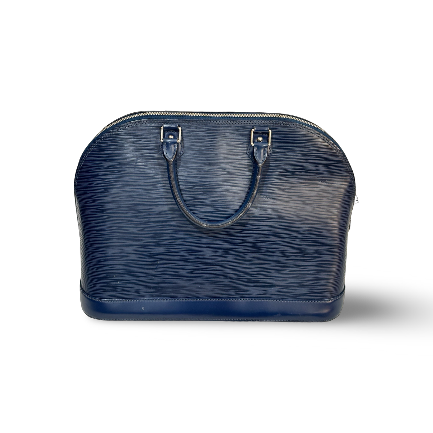 Louis Vuitton EPI MM Alma Bag Navy