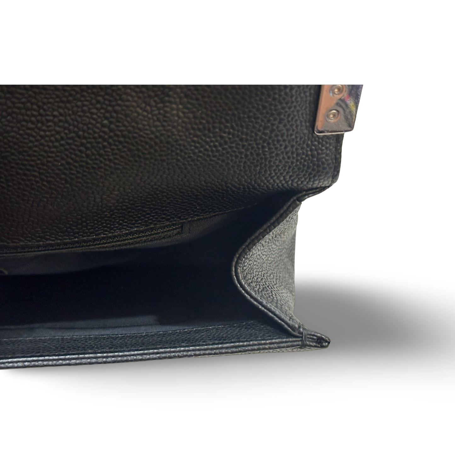 Chanel Classic Caviar Large Boy Bag
