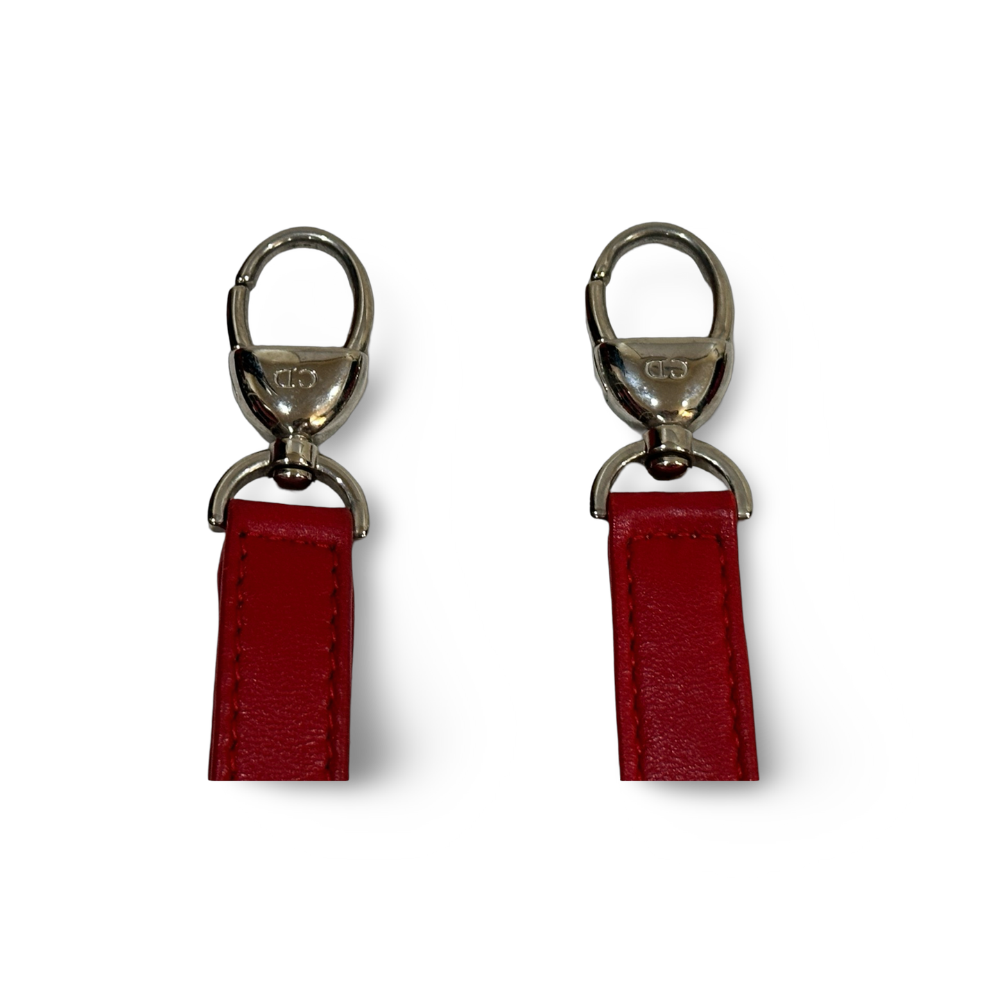 Dior Classic Lambskin Medium Lady Bag Red